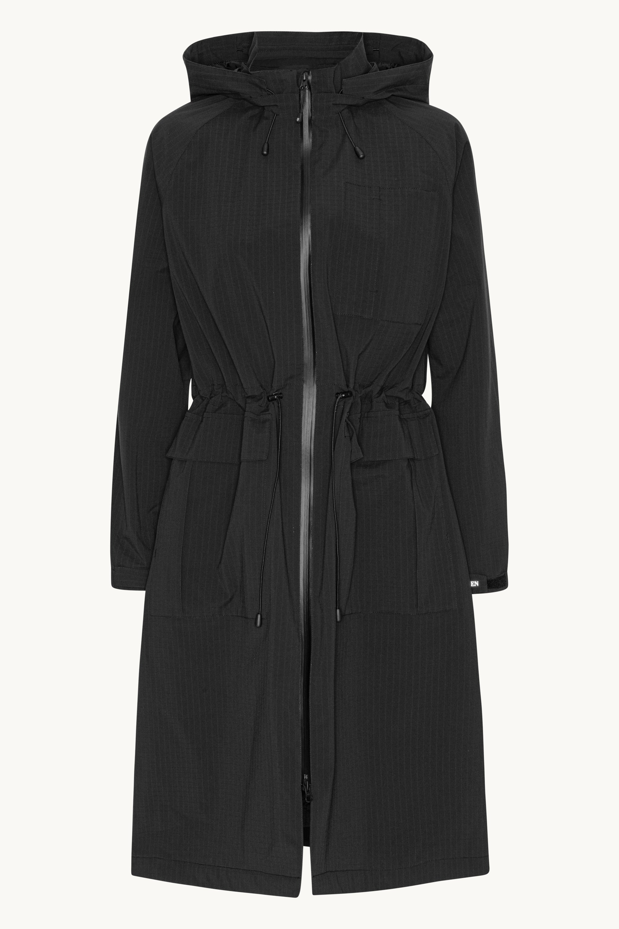 Long Winter Coat - Black Beauty