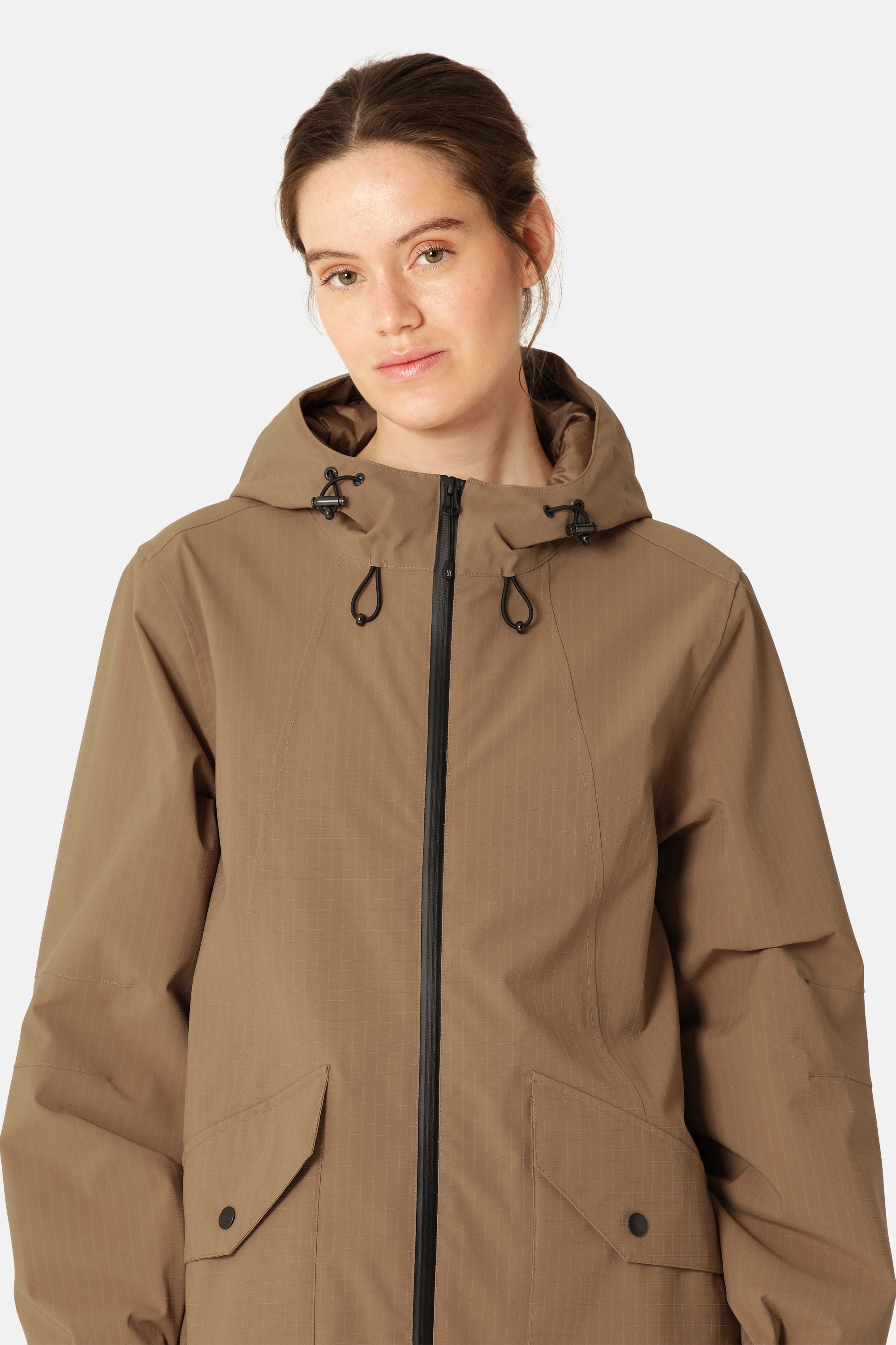 Short Winter Jacket - Mocca