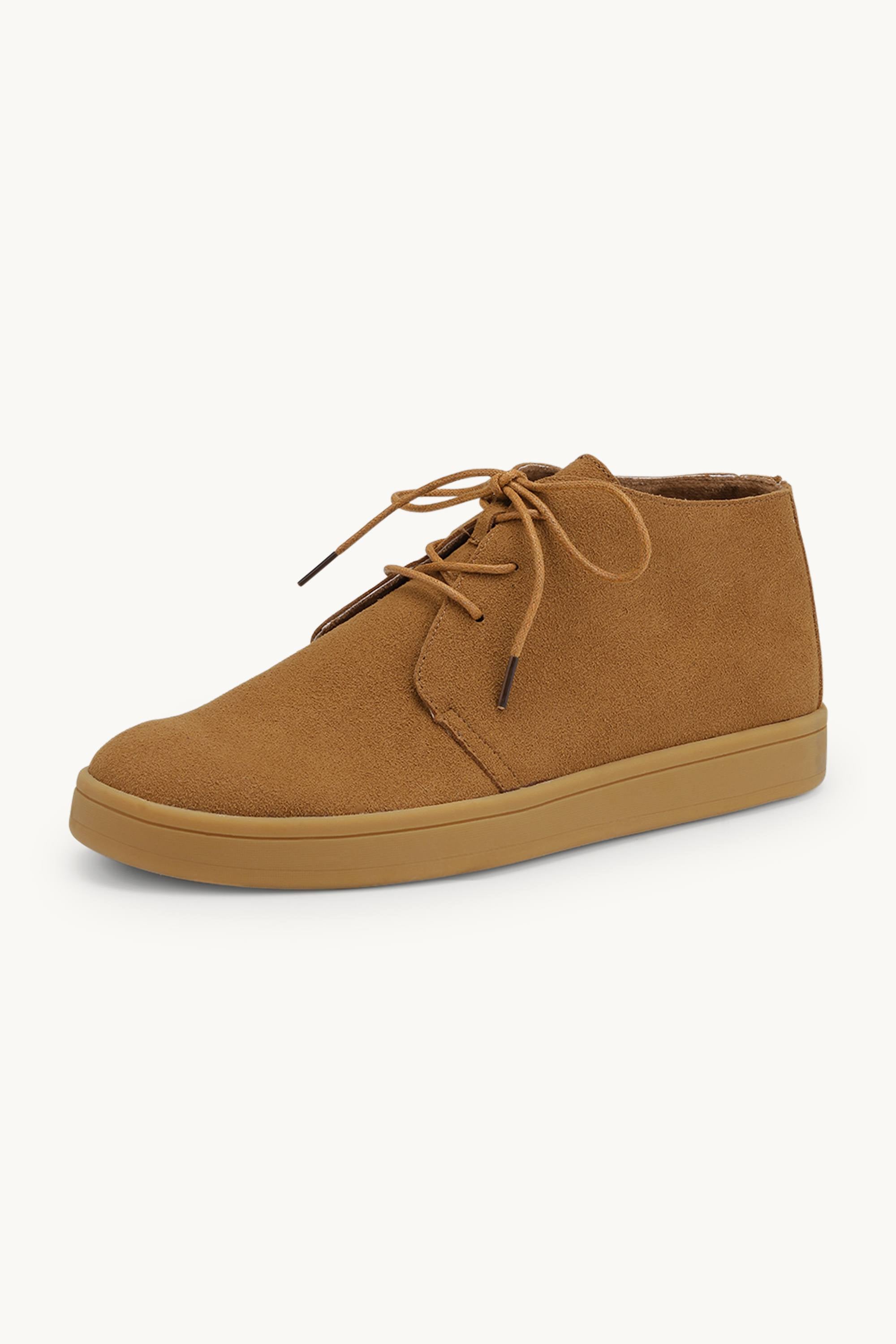 Tulip Ankle Boot for Men - Cashew Mocca