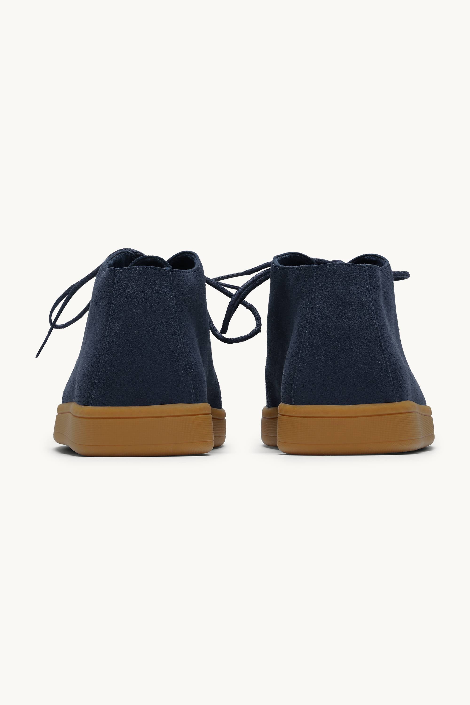 Tulip Ankle Boot for Men - Dark Indigo Mocca