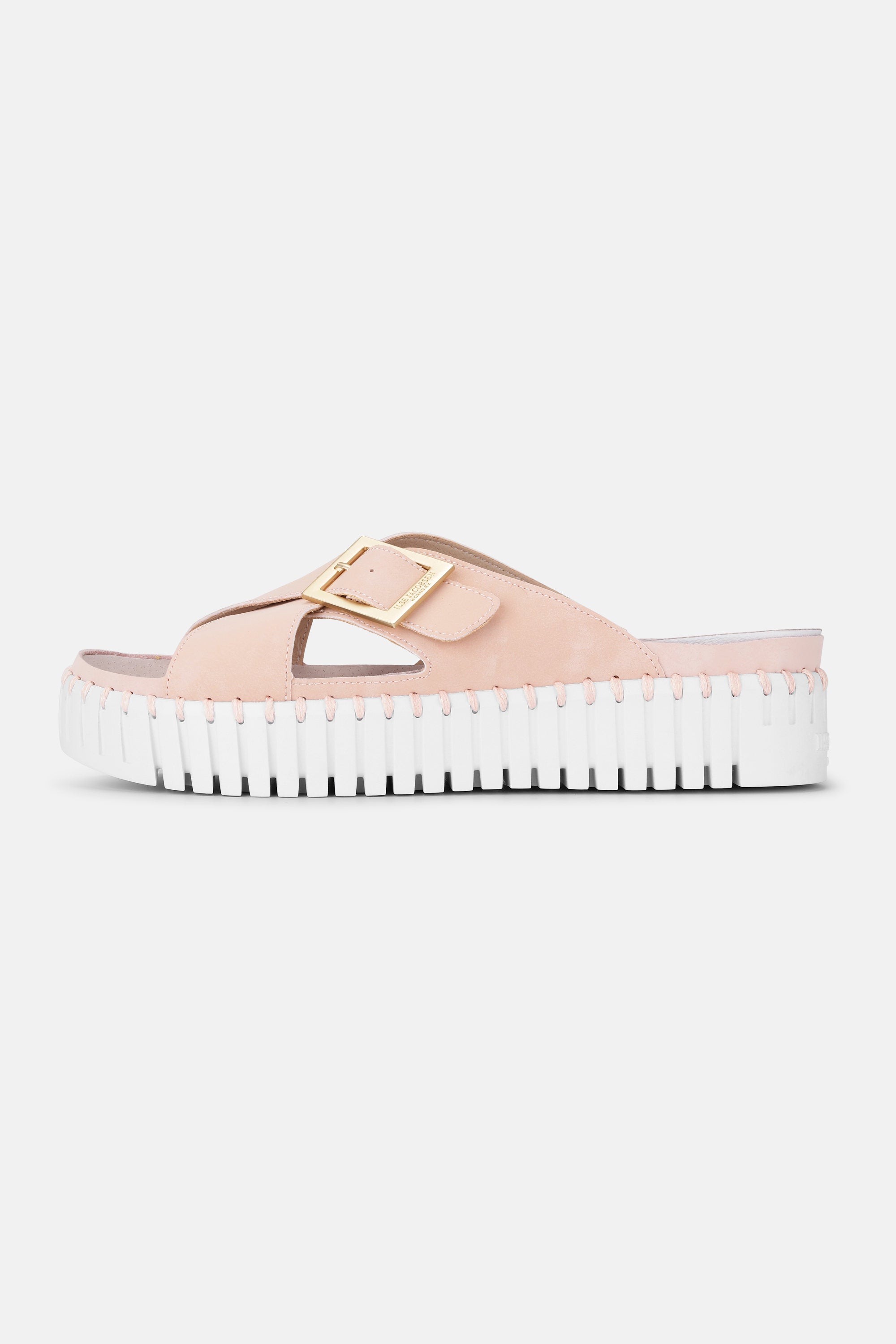Sandals Crossover - Adobe Rose White
