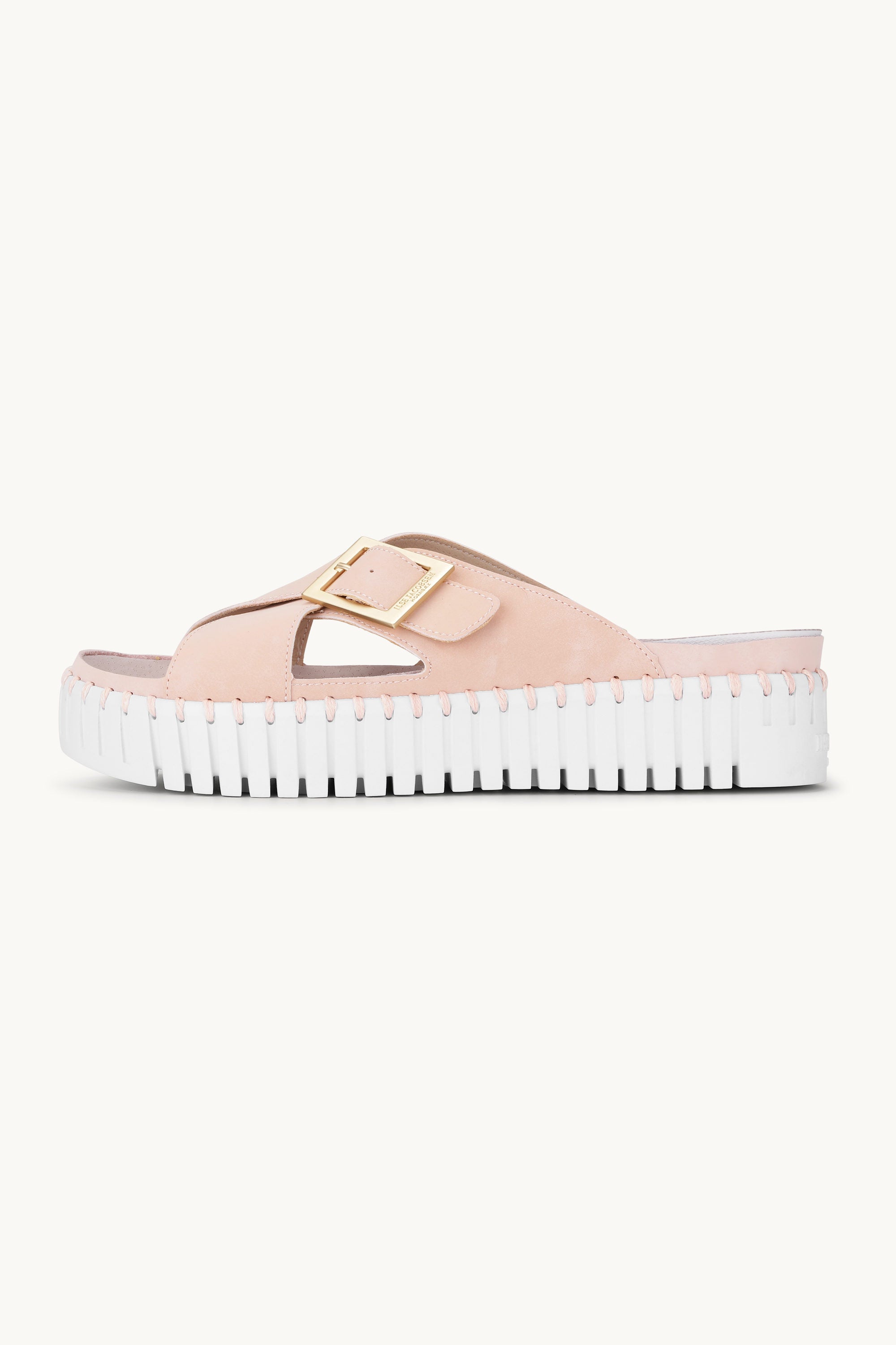 Sandalias Crossover - Adobe Rose White