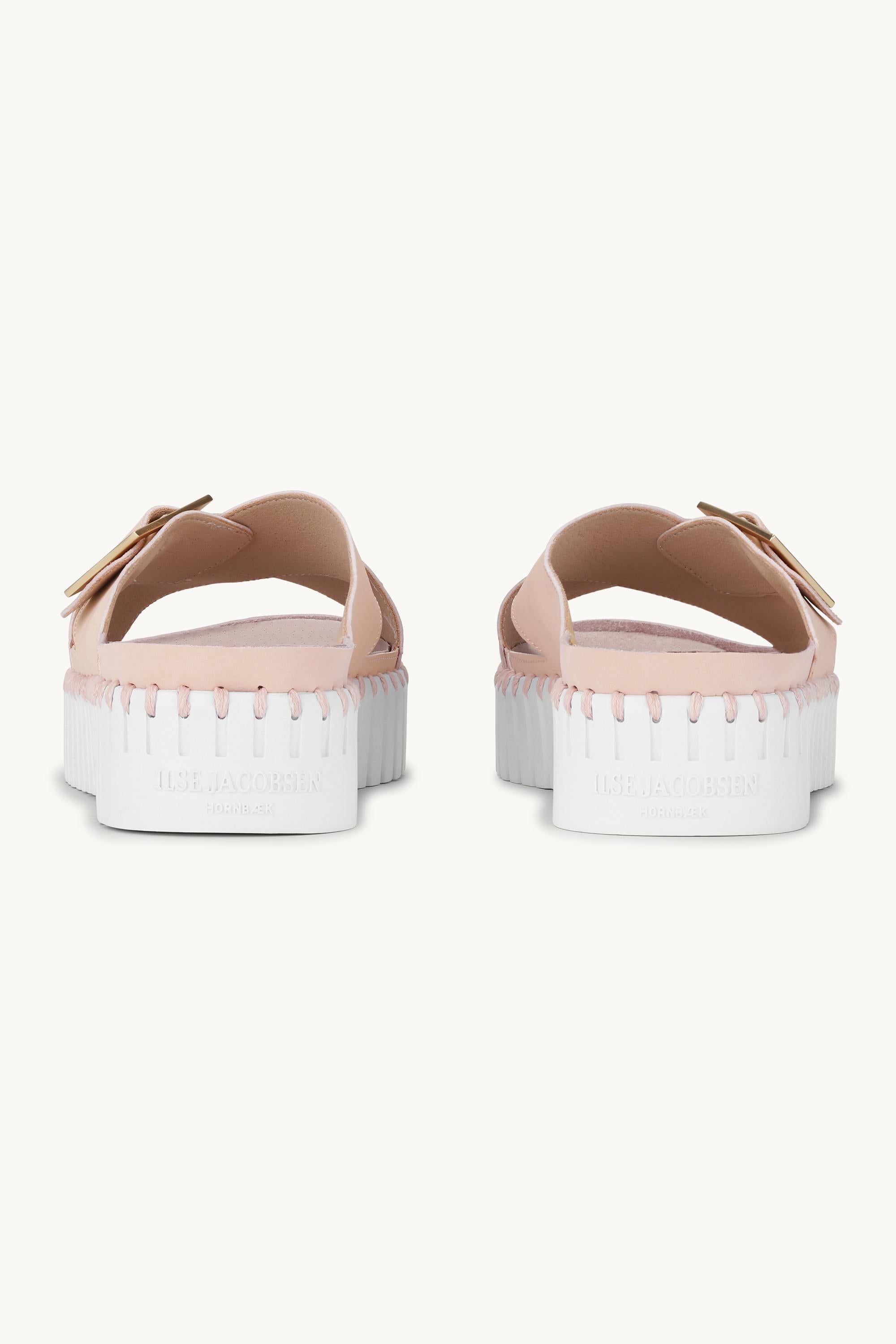 Sandalias Crossover - Adobe Rose White