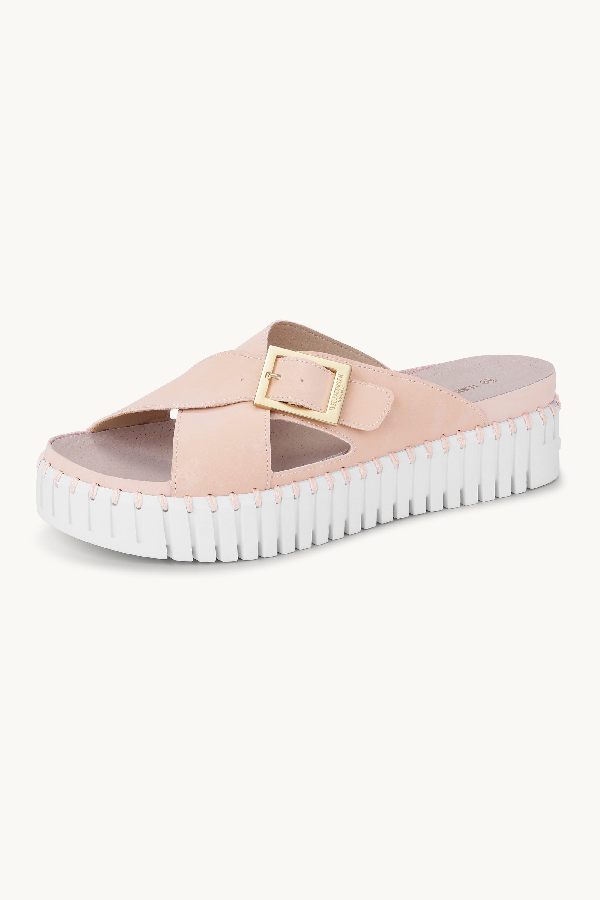 Sandalias Crossover - Adobe Rose White