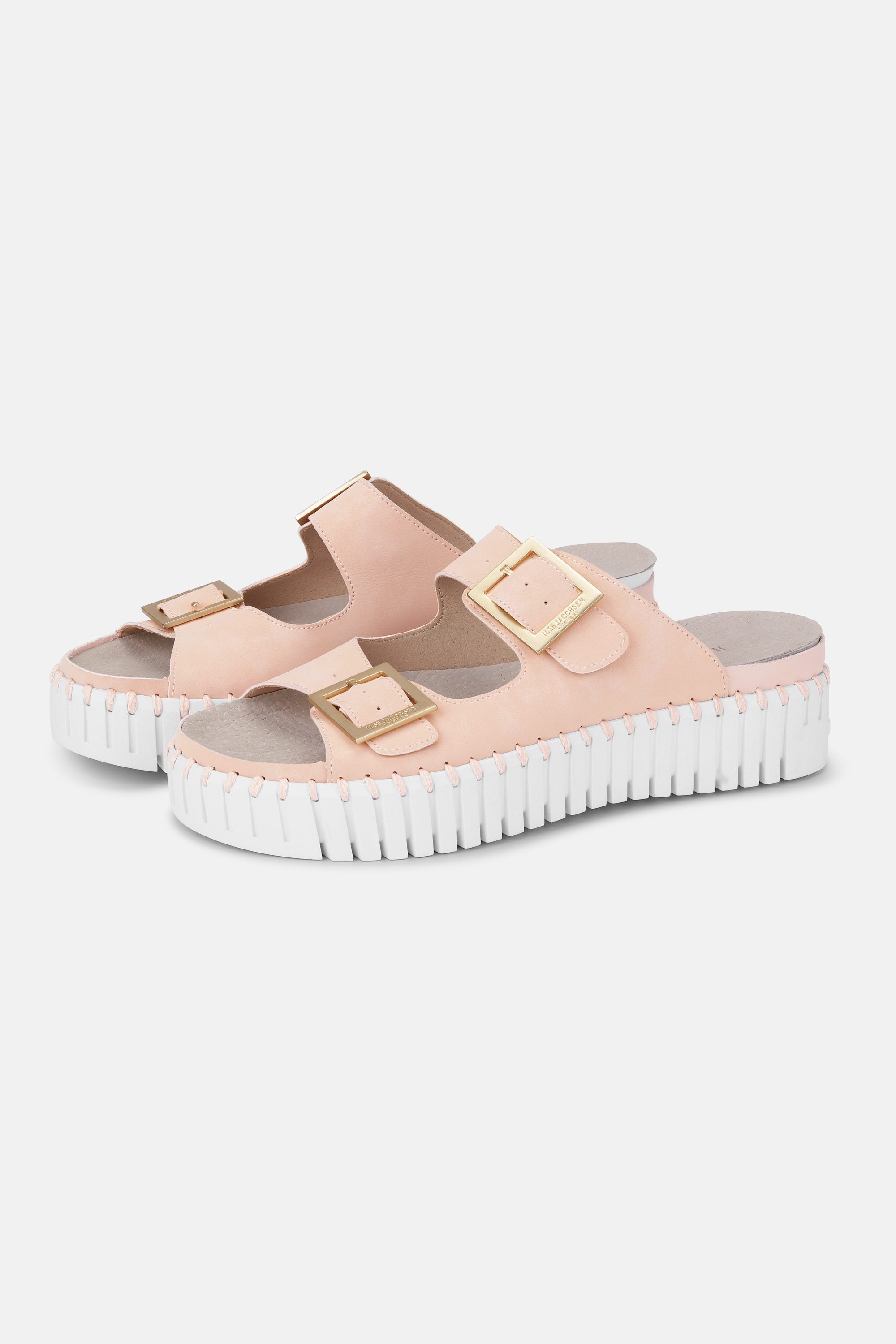 Sandalias de Plataforma - Adobe Rose White