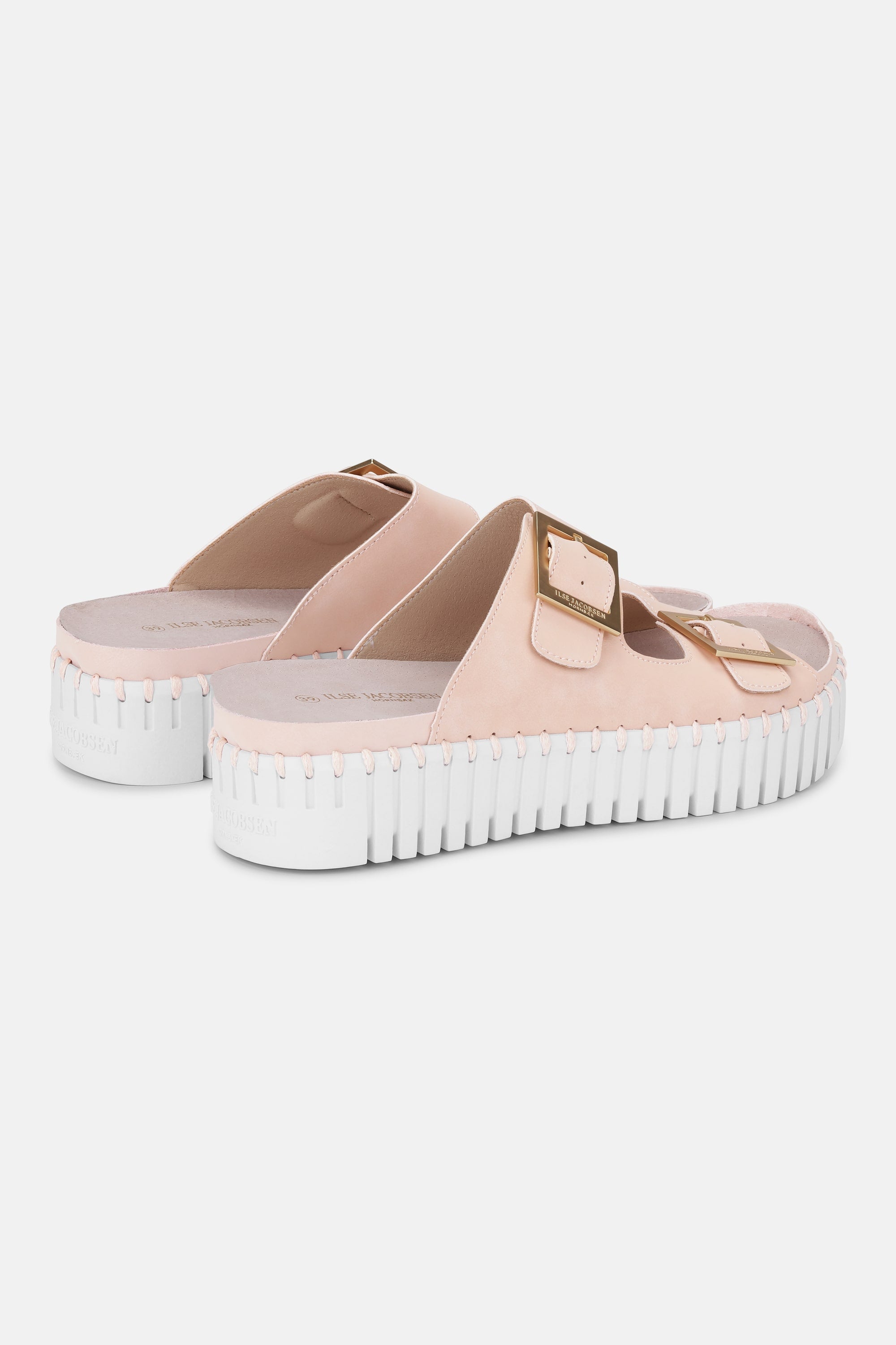 Sandalias de Plataforma - Adobe Rose White