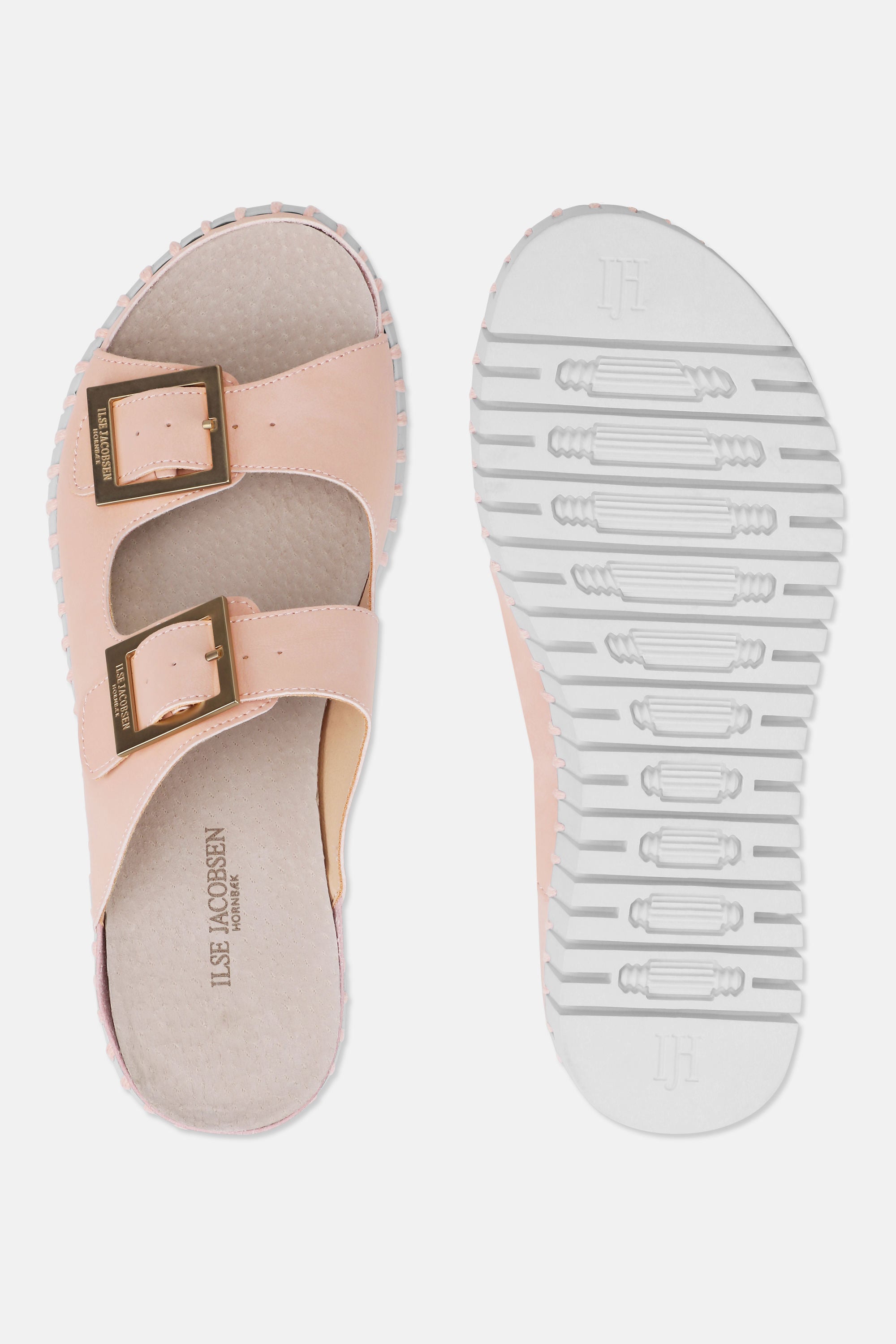 Sandalias de Plataforma - Adobe Rose White