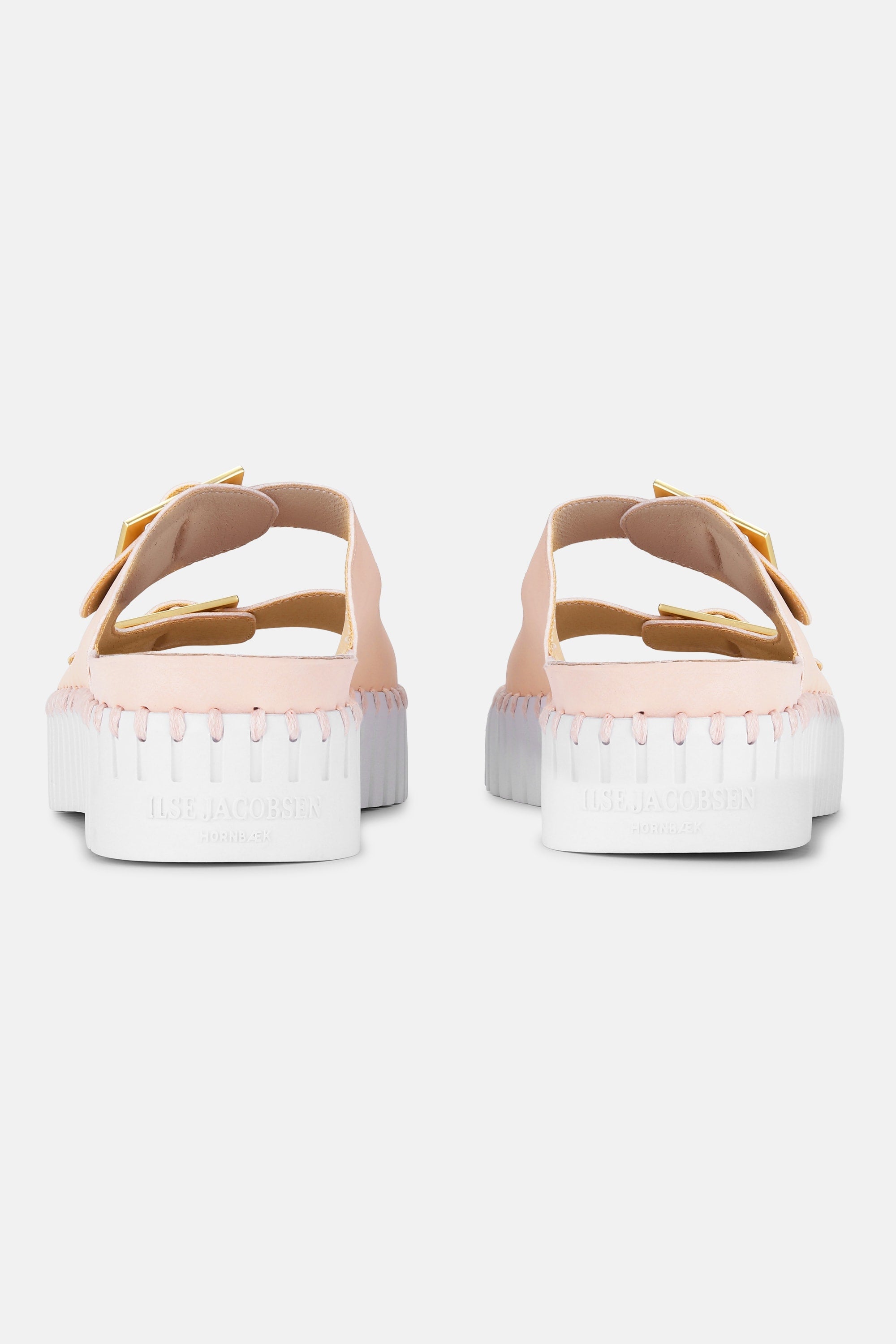 Sandalias de Plataforma - Adobe Rose White