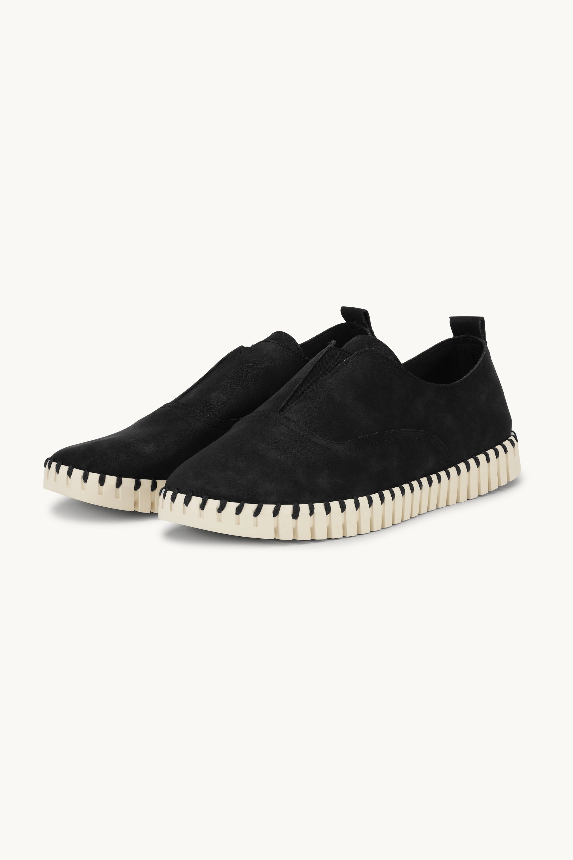 Zapatos Cómodos para Hombre - Black Pearled Ivory