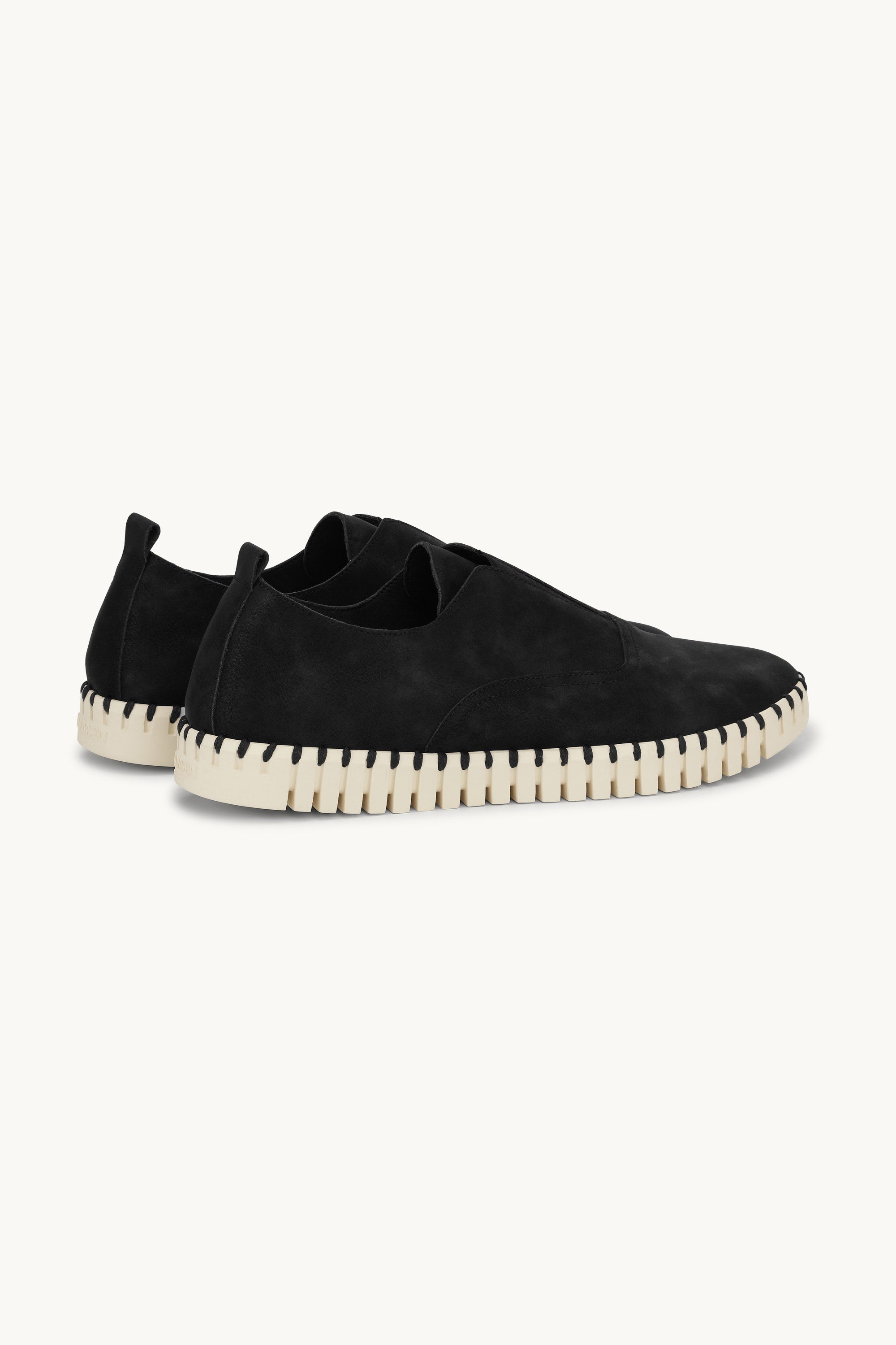 Zapatos Cómodos para Hombre - Black Pearled Ivory