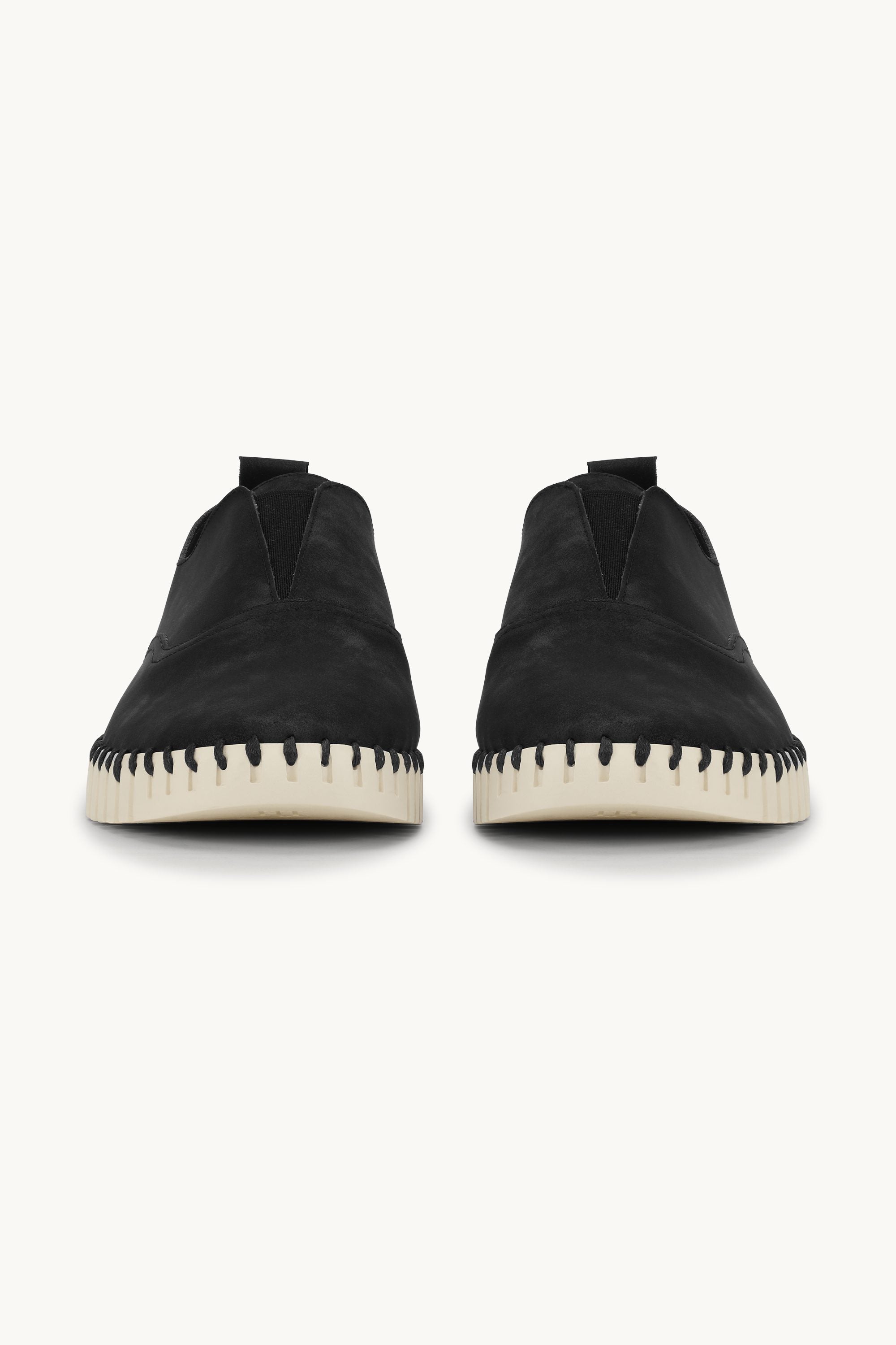 Zapatos Cómodos para Hombre - Black Pearled Ivory