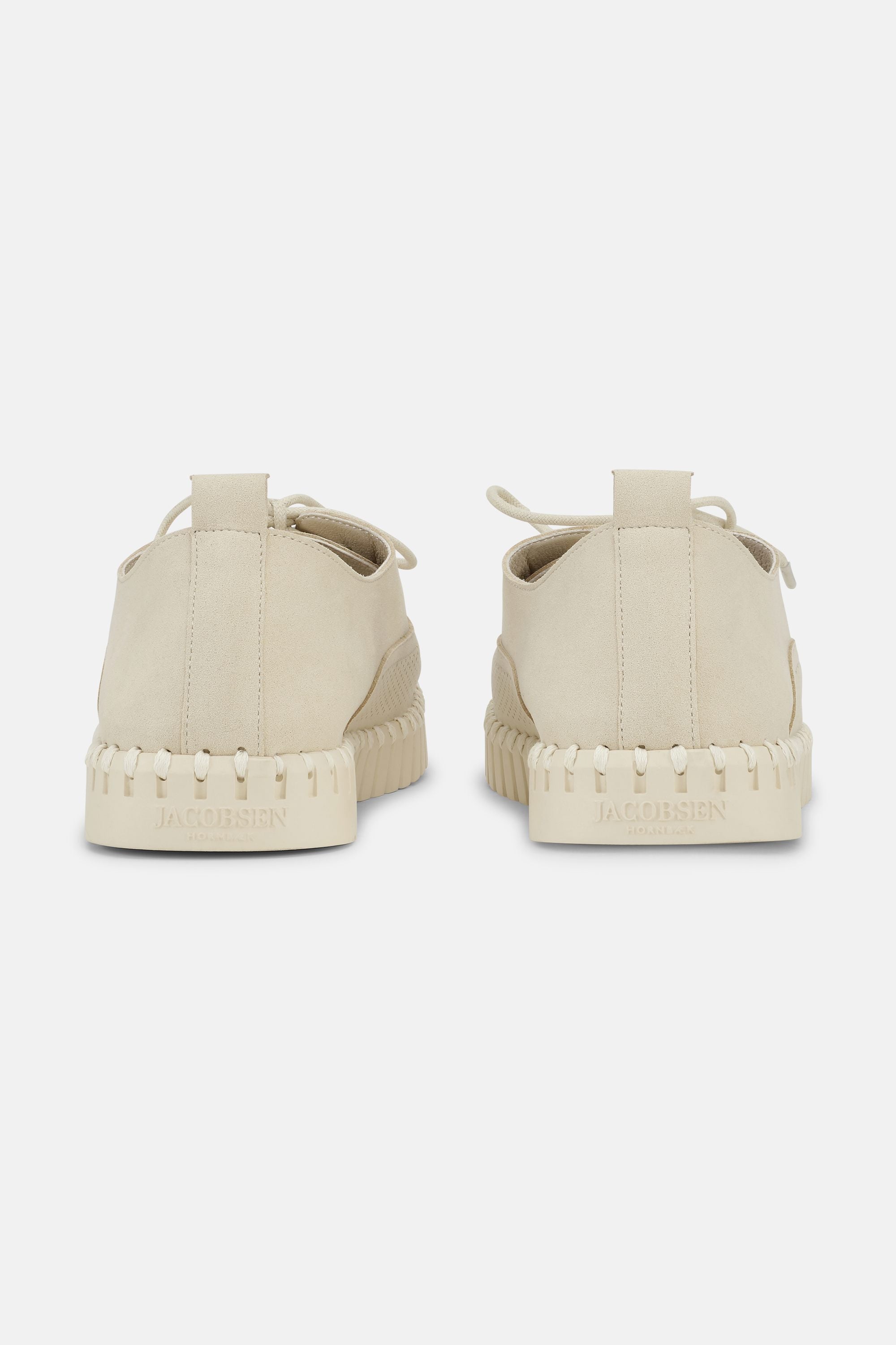 Men’s Shoes With Laces - Kit Pearled Ivory