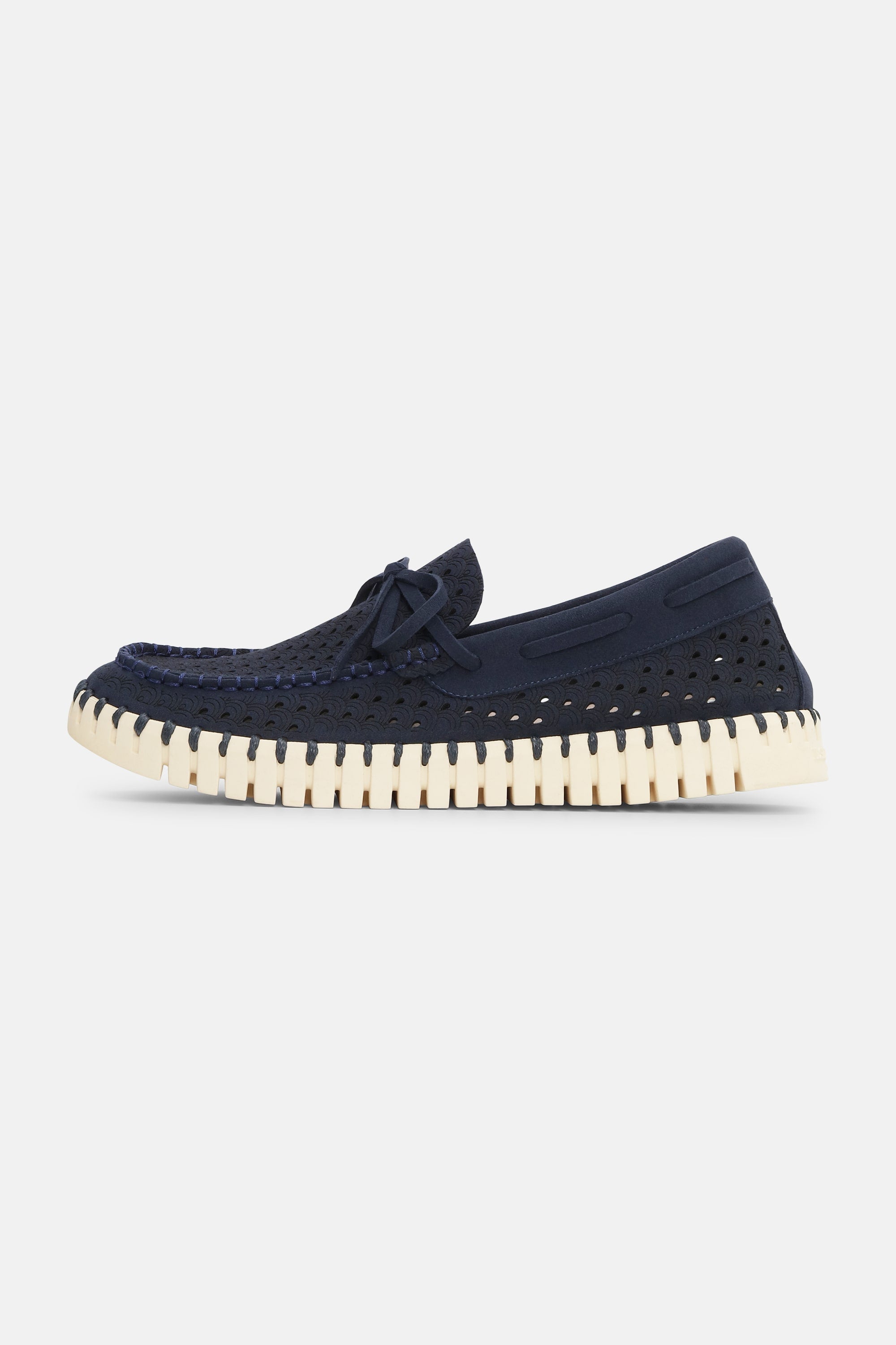 Tulip Sailor Shoe - Dark Indigo Pearled Ivory