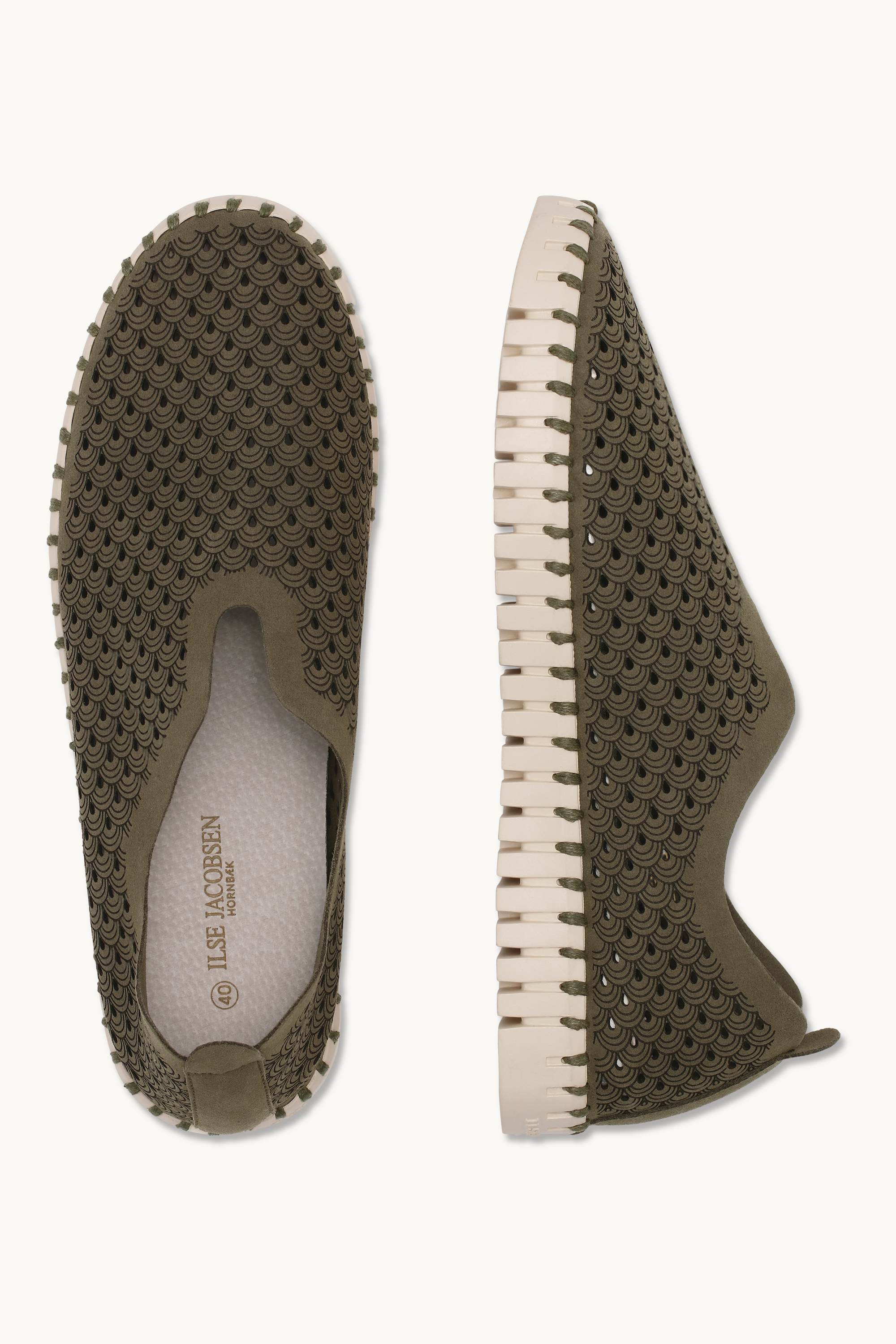 Tulip Zapatos Planos - Deep Olive