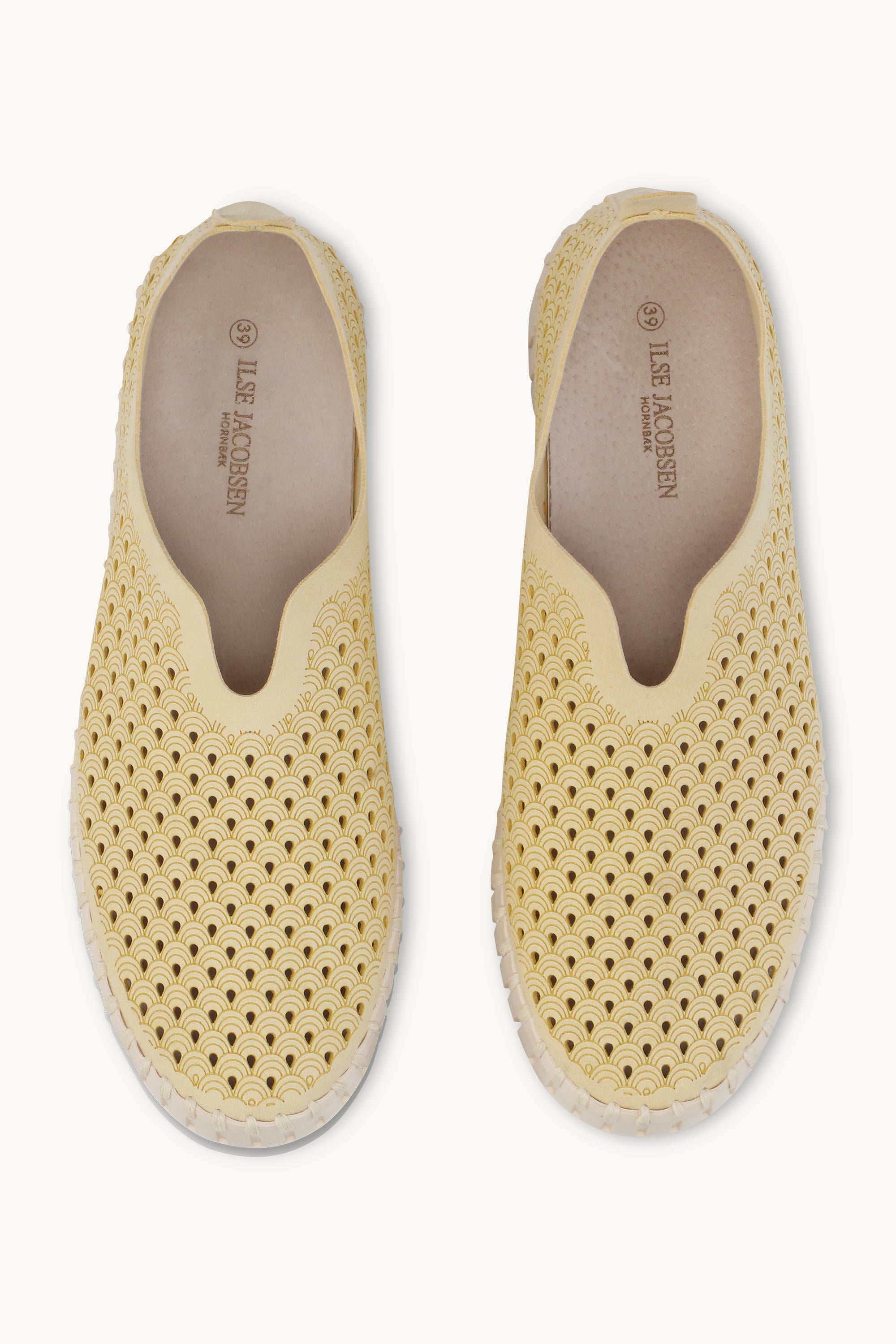 Platform Tulip Flats - Double Cream