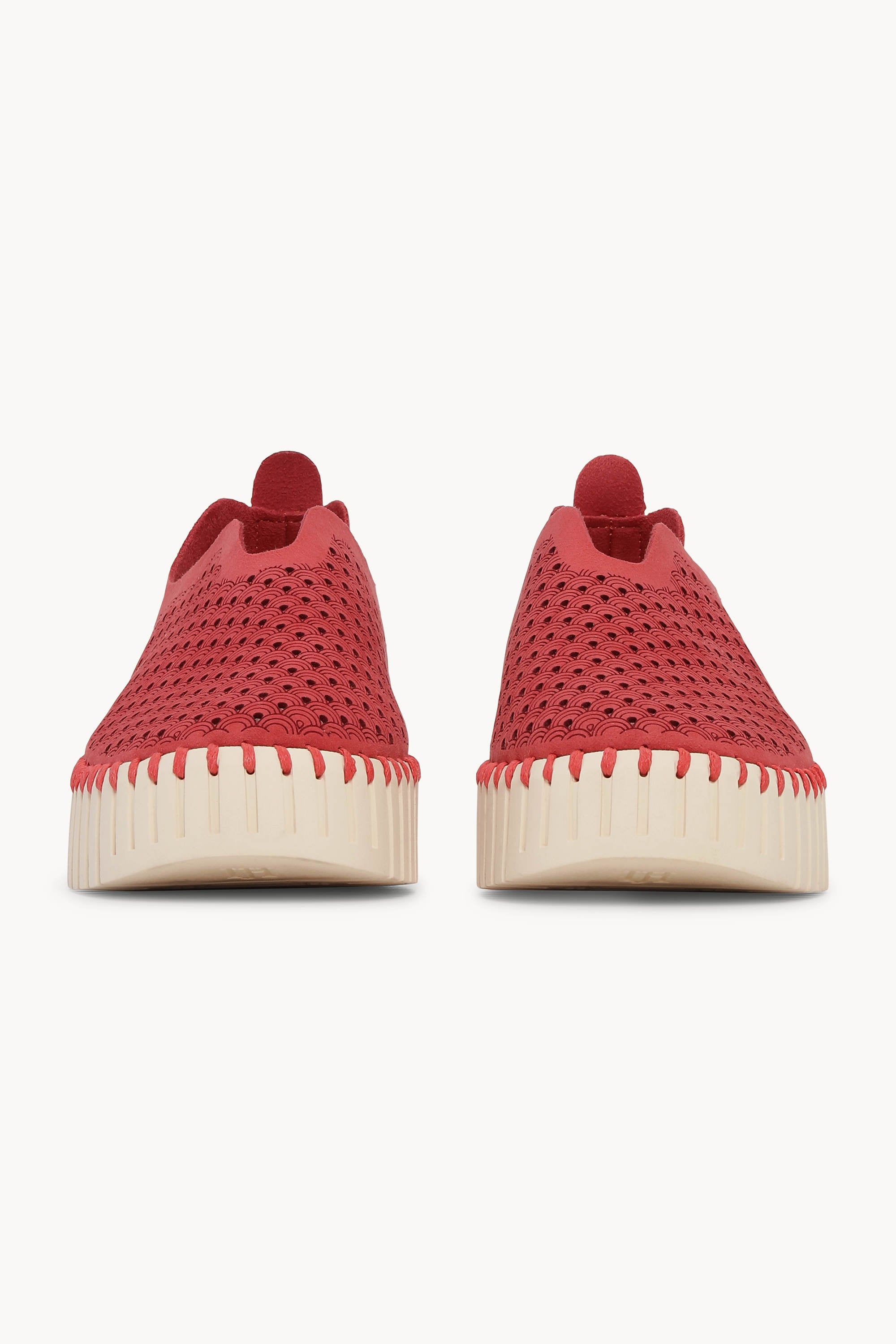 Tulip Zapatos Planos con Plataforma - Baked Apple Pearled Ivory