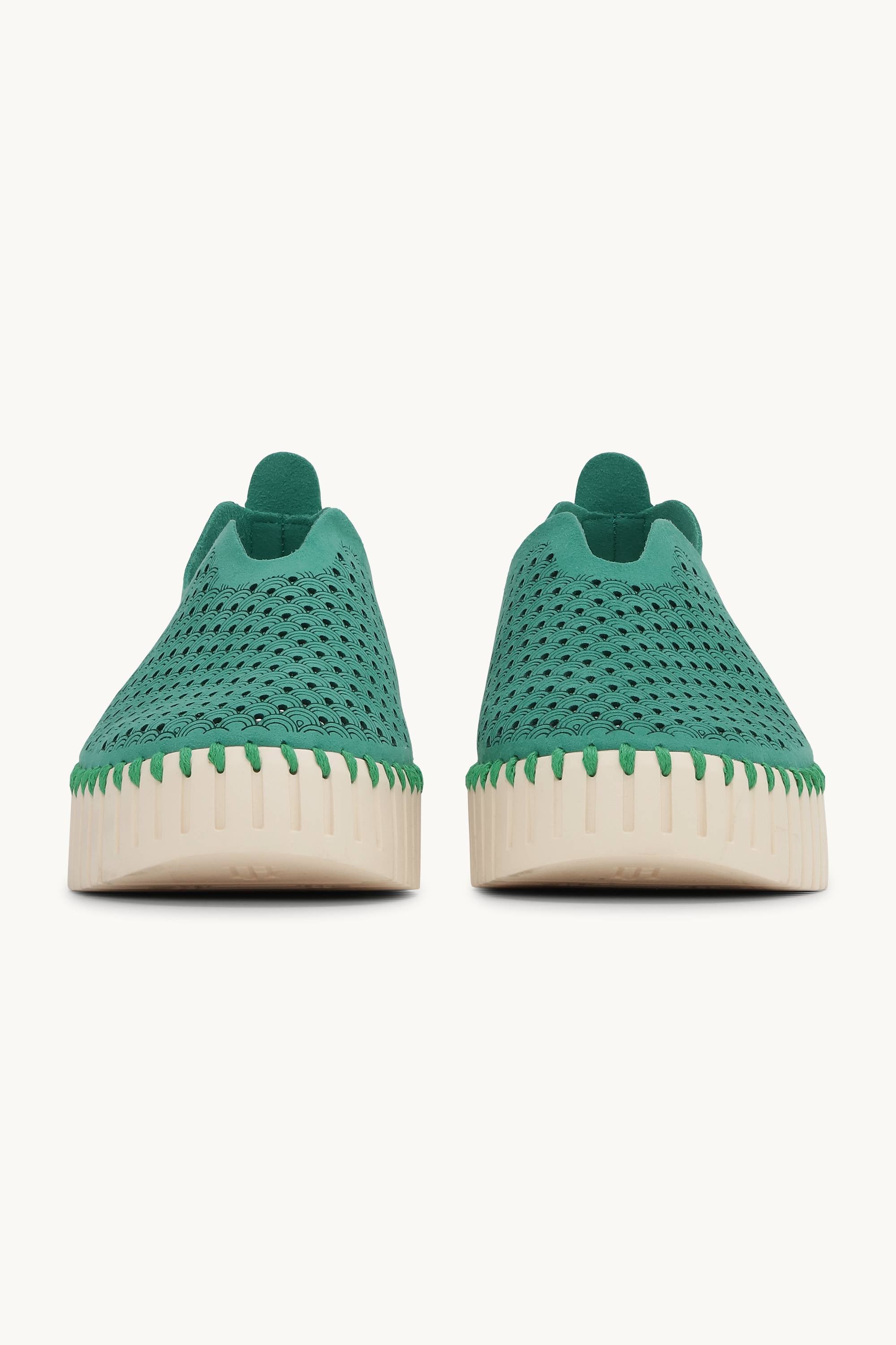 Tulip Zapatos Planos con Plataforma - Spruce Pearled Ivory