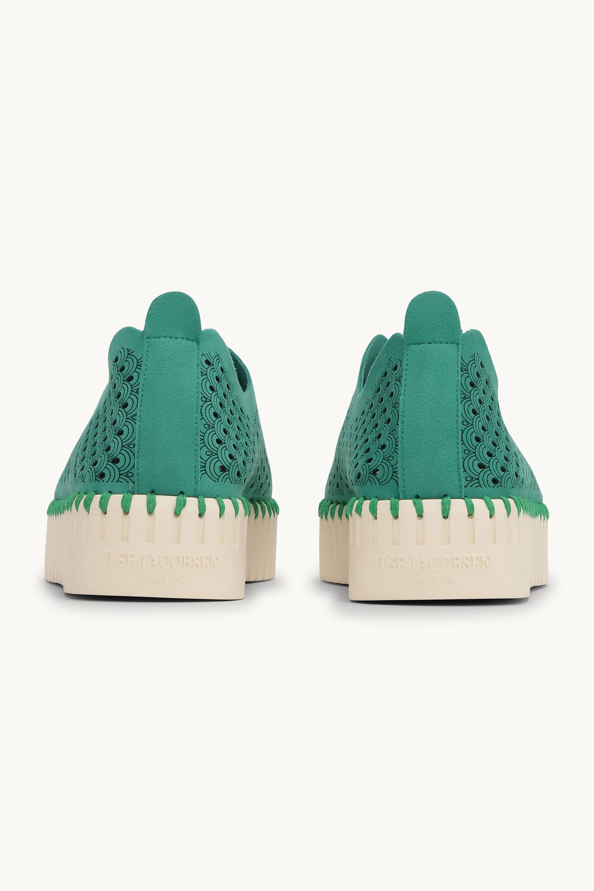 Tulip Zapatos Planos con Plataforma - Spruce Pearled Ivory