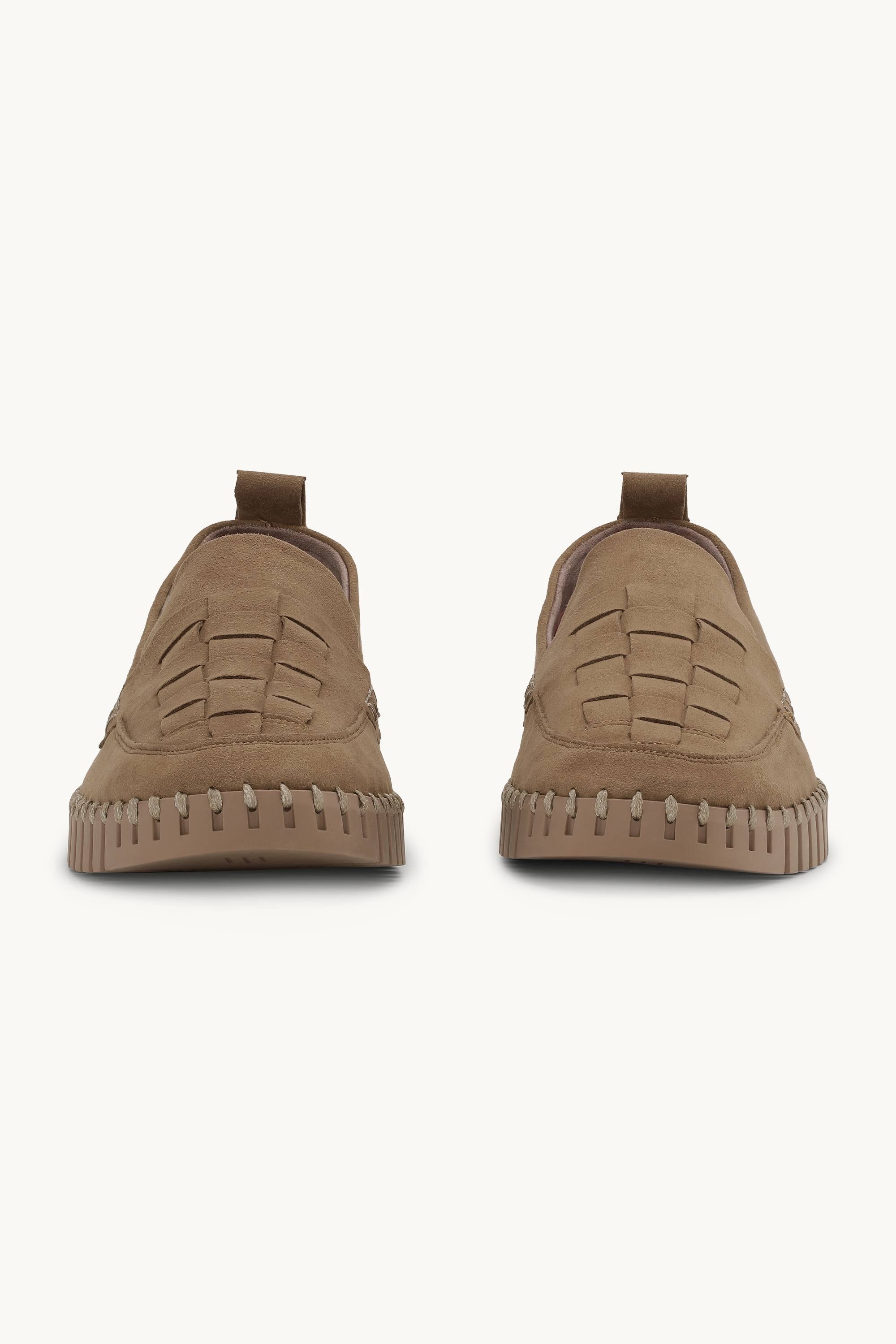 Tulip Braided Loafer - Mocca Mocca