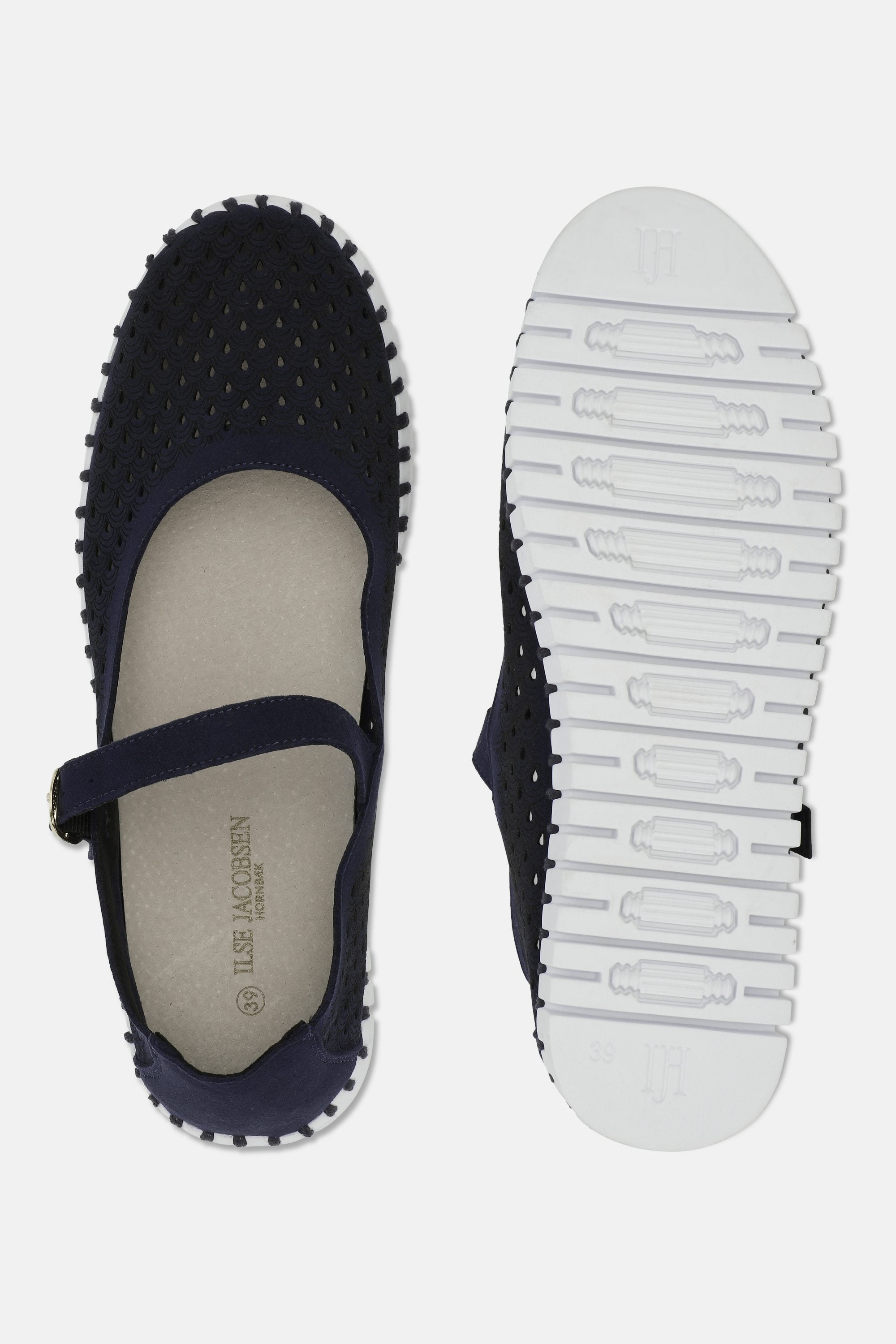 Bailarina - Dark Indigo White