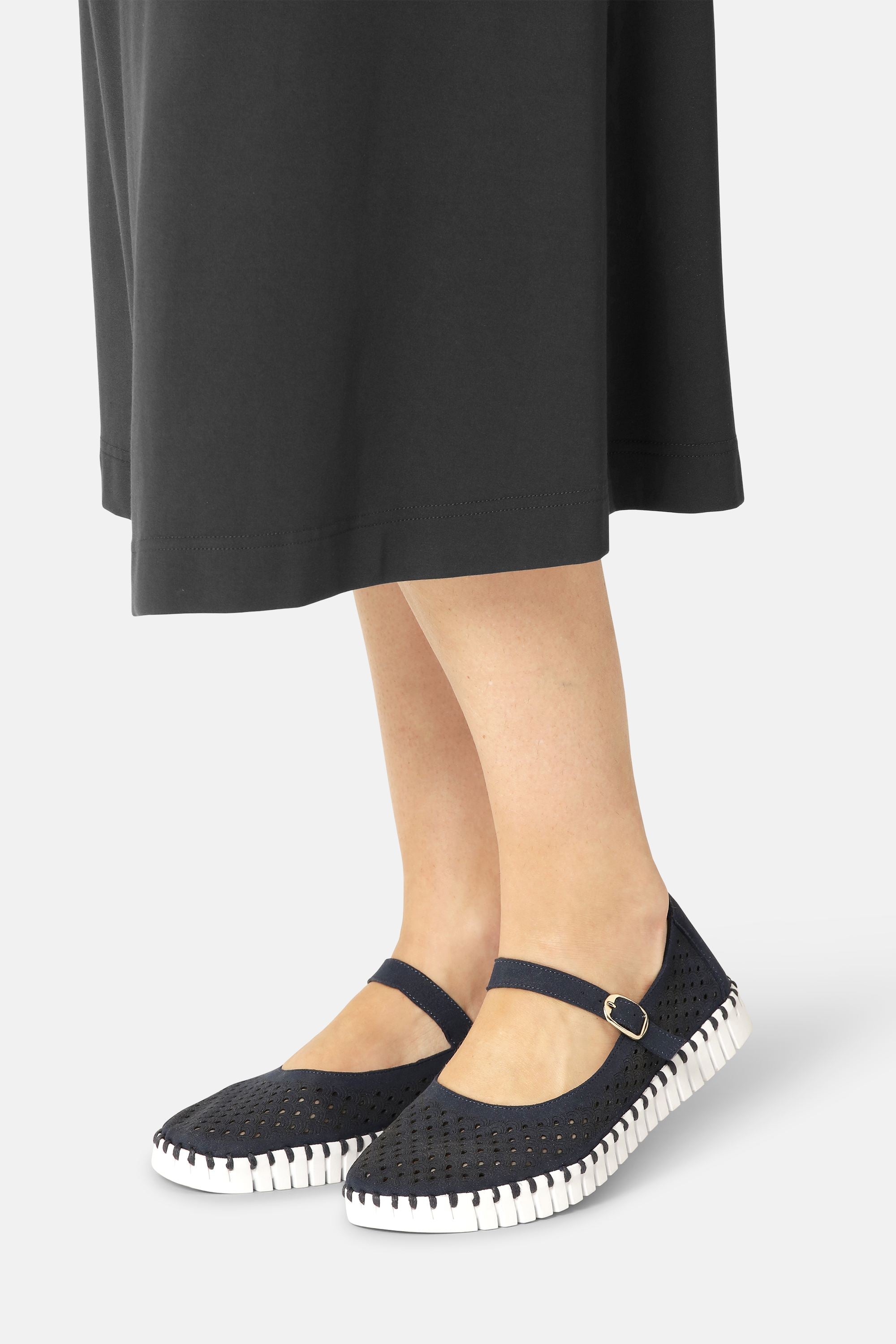 Bailarina - Dark Indigo White