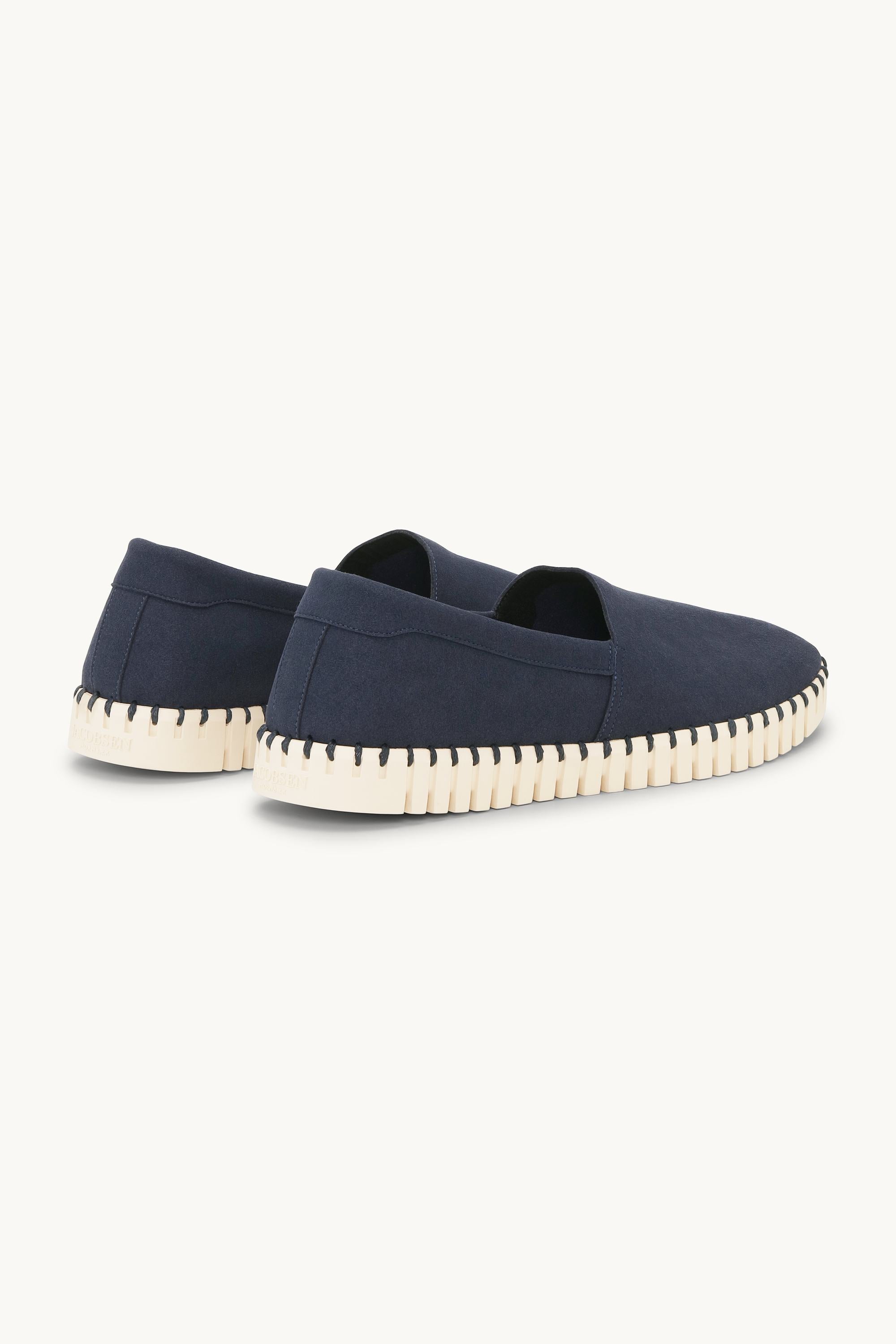 Tulip Espadrille Men - Dark Indigo Pearled Ivory