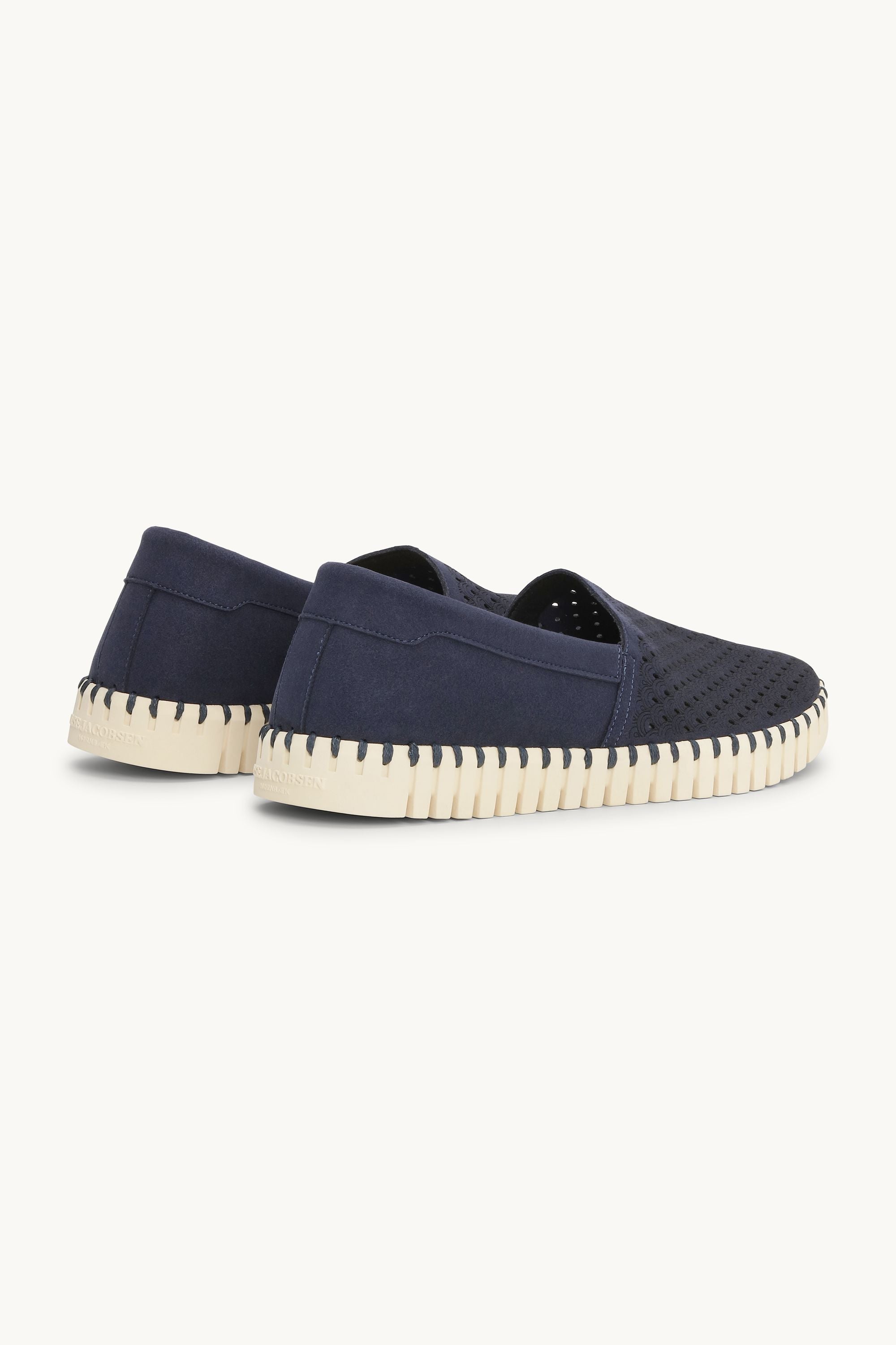 Tulip Espadrille - Dark Indigo Pearled Ivory