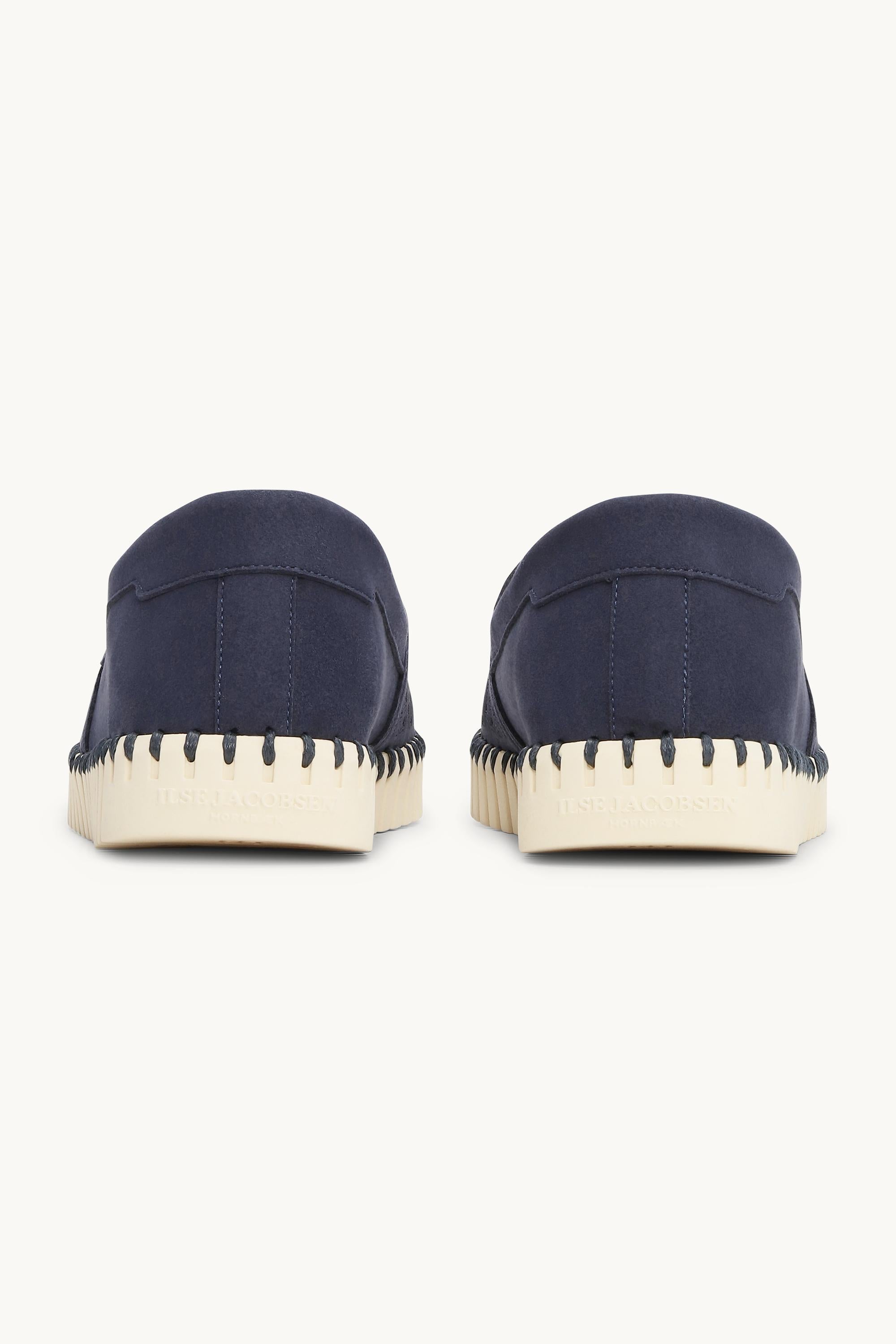 Tulip Espadrille - Dark Indigo Pearled Ivory