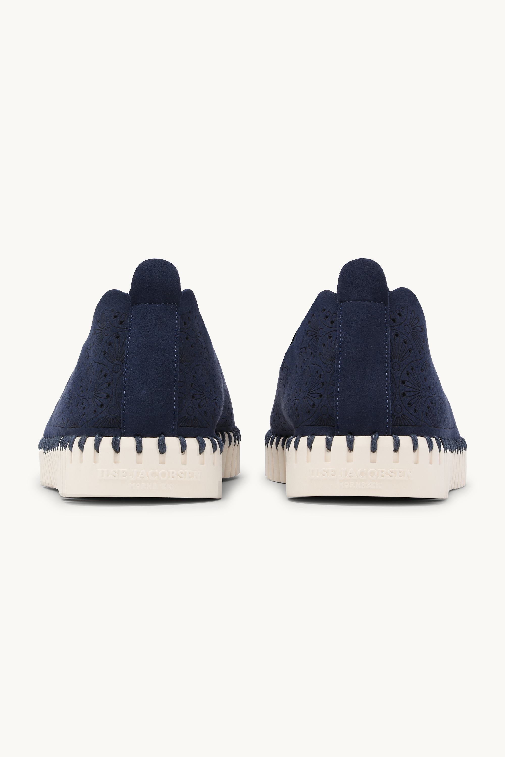 Tulip Organic Flat - Dark Indigo Pearled Ivory