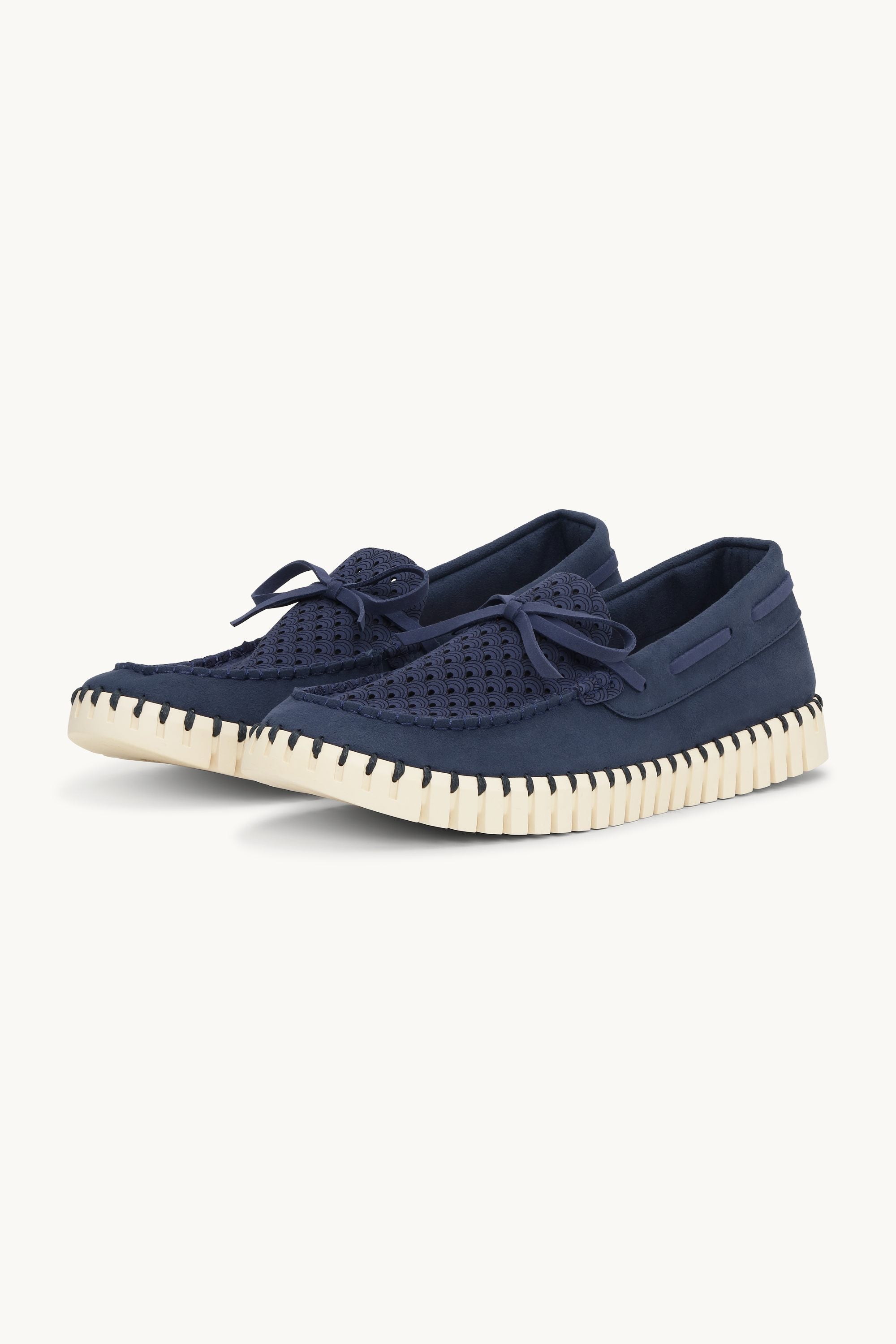 Tulip Sailor Shoe for Men - Ensign Blue Pearled Ivory