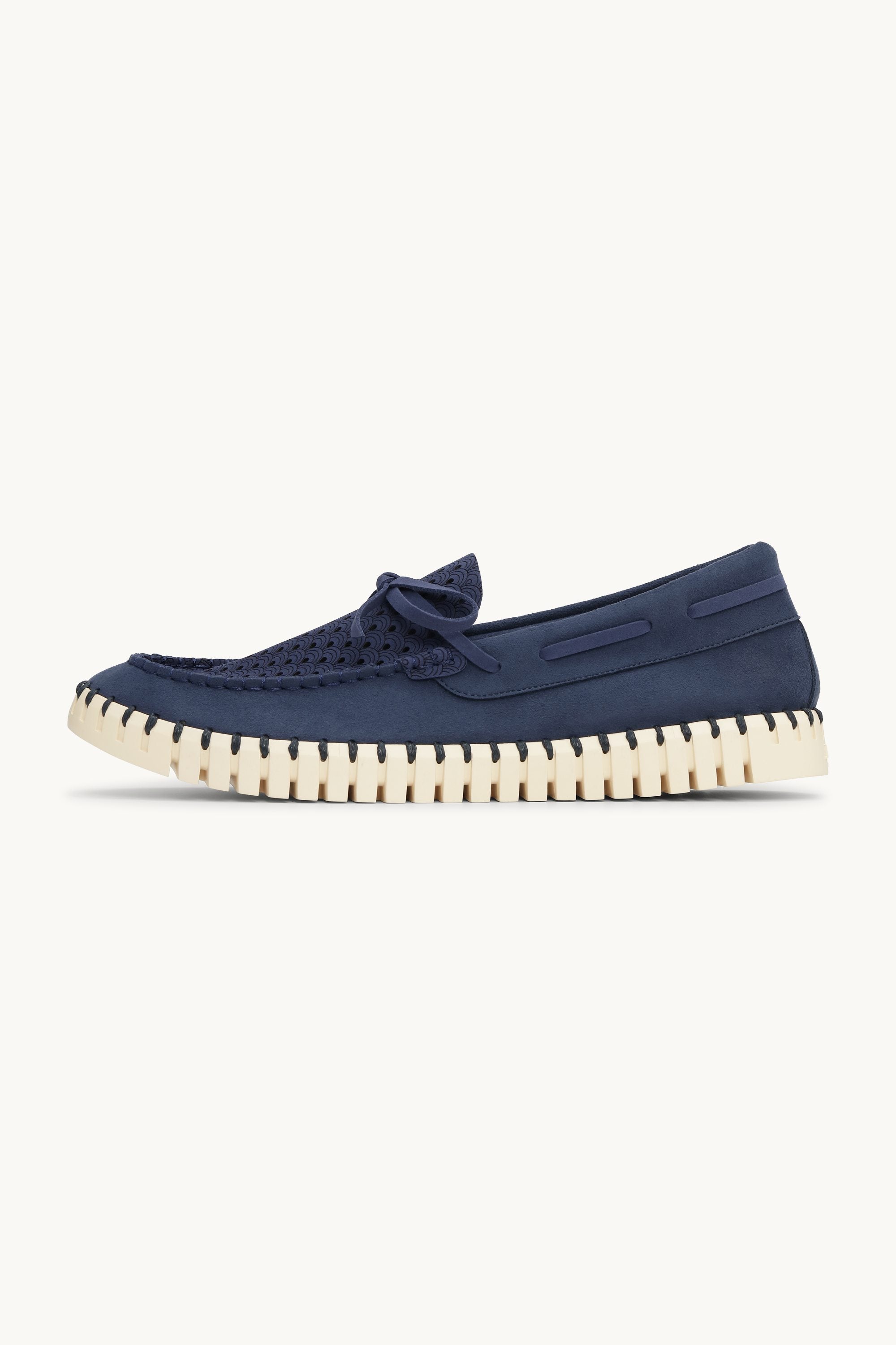 Tulip Sailor Shoe for Men - Ensign Blue Pearled Ivory