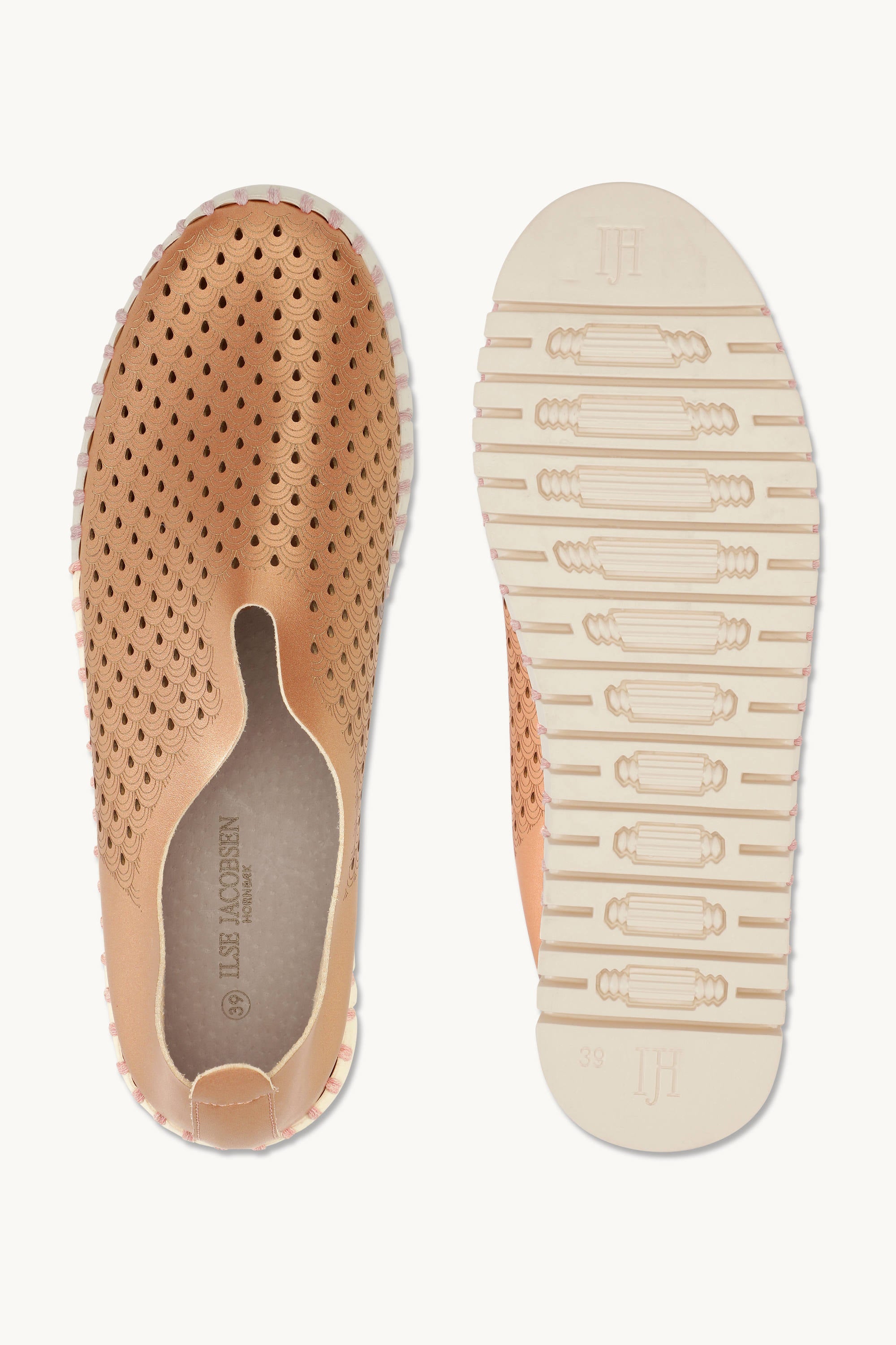 Tulip Flats Metallic - Rose Gold