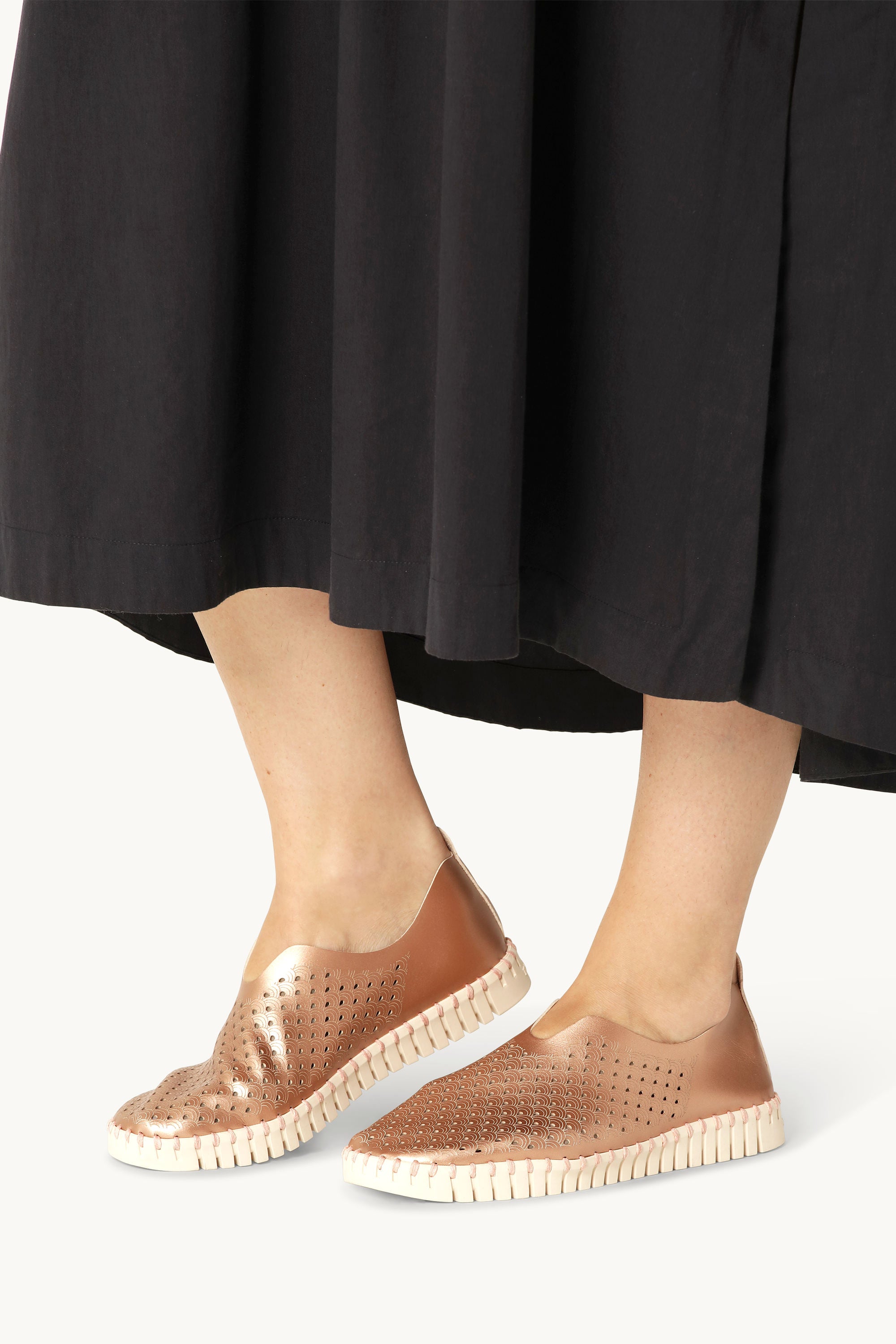 Tulip Flats Metallic - Rose Gold