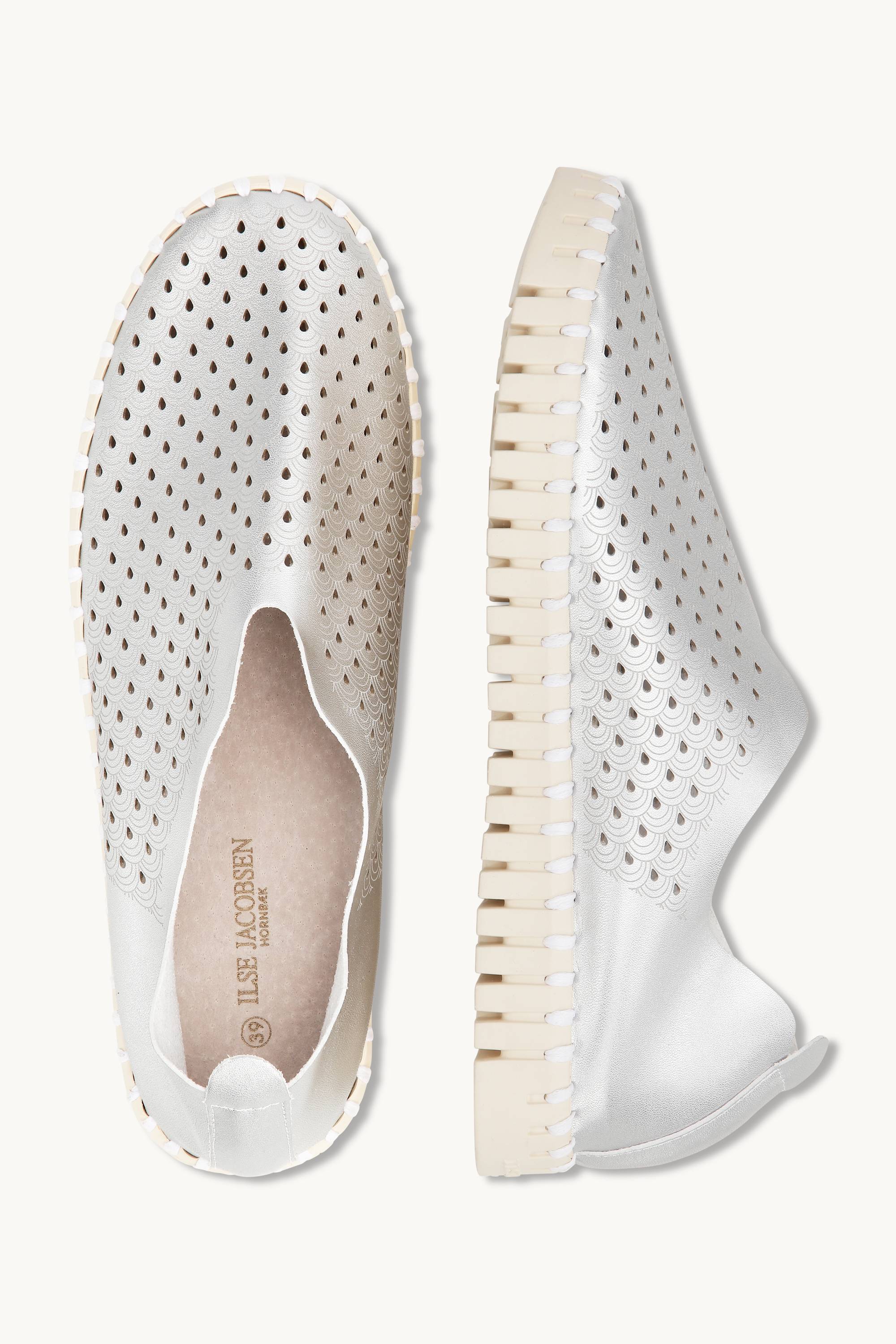 Tulip Flats Metallic - Silver