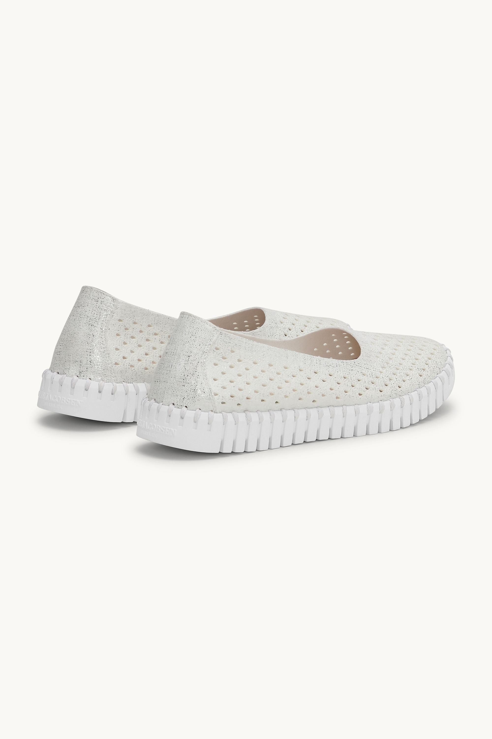 Ballerina Glitter - White White