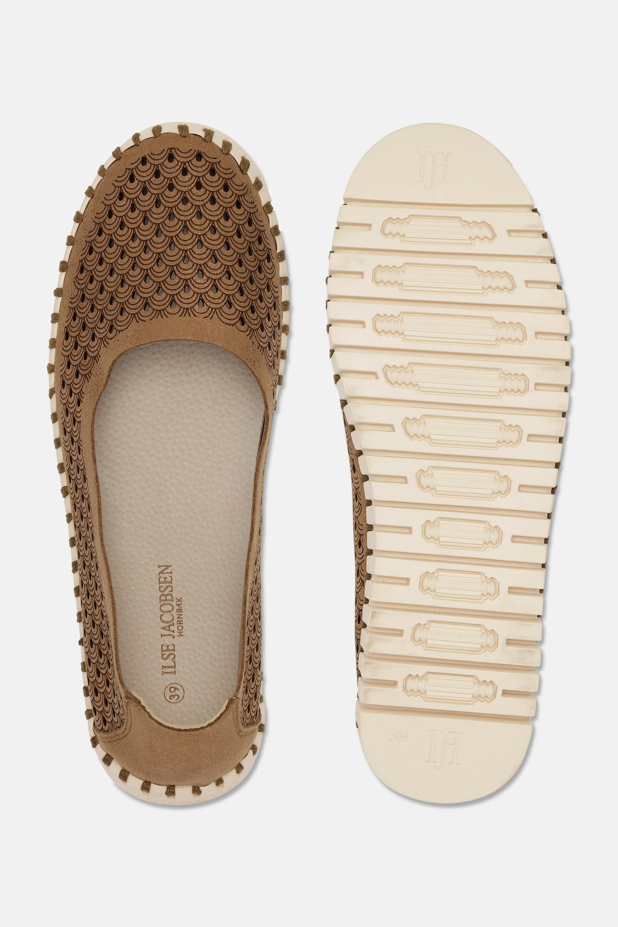 Ballerina Glitter - Nougat Pearled Ivory