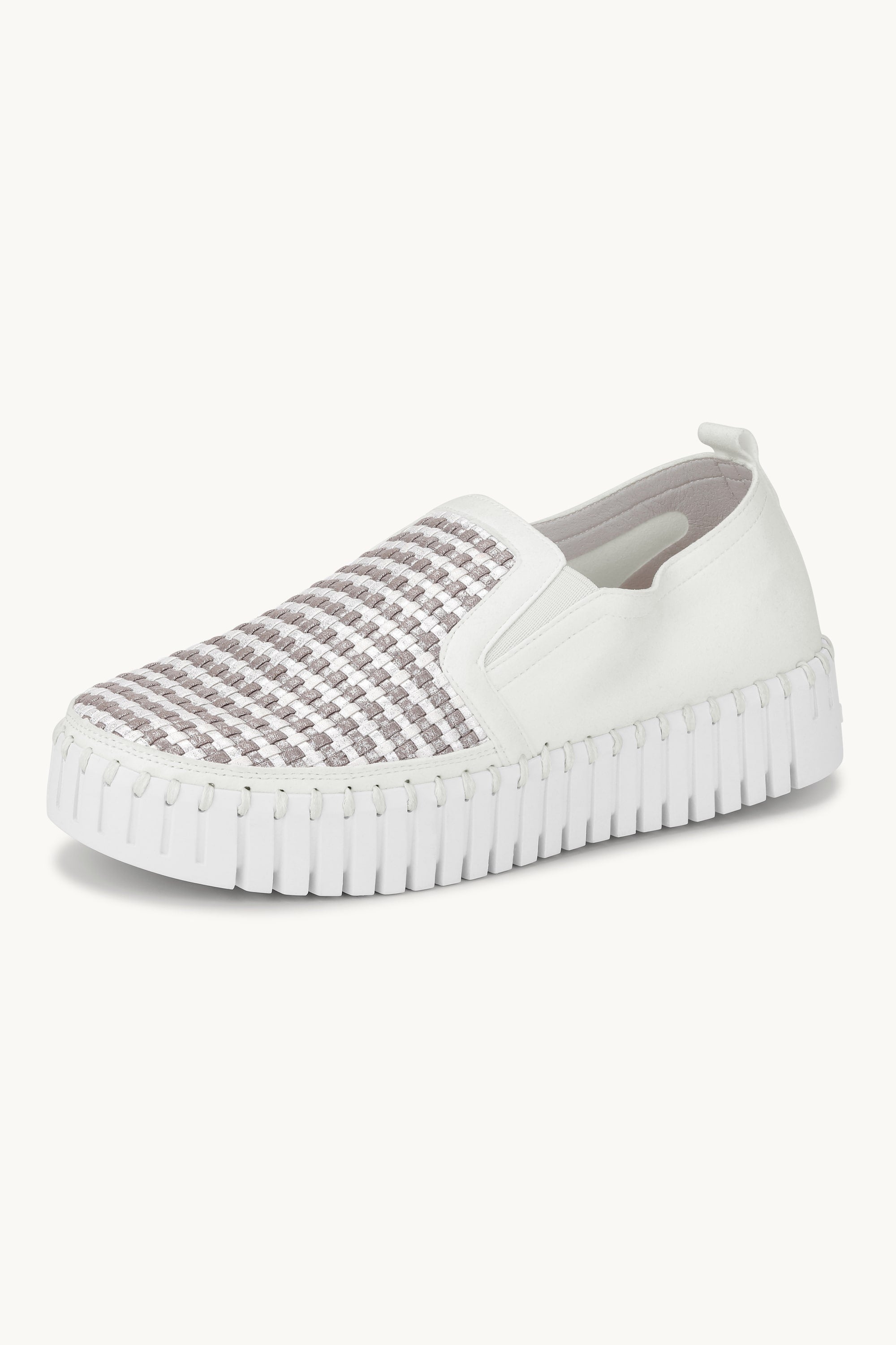 Platform Tulip Flats - White White