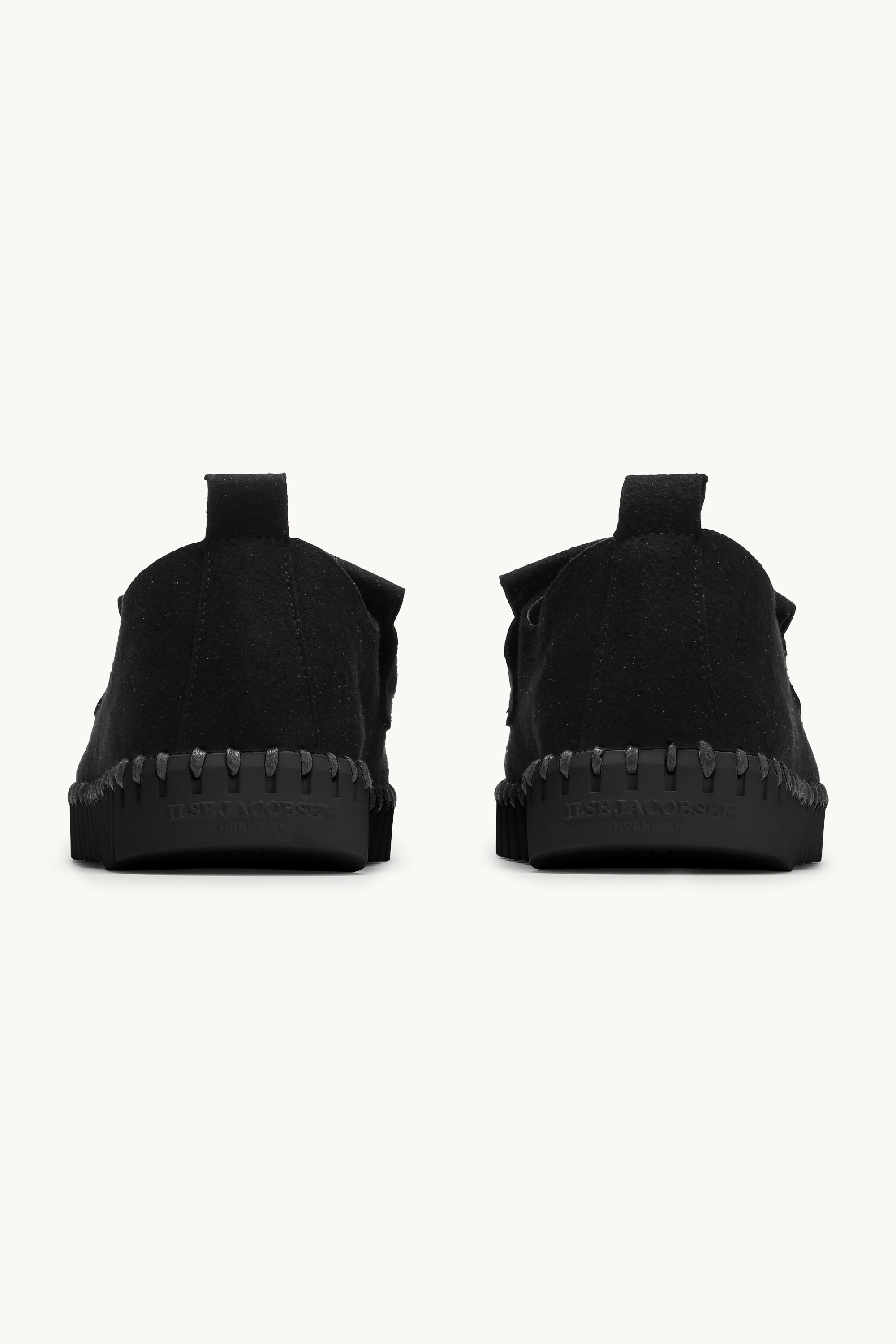 Tulip Fringe Loafer - Black Black