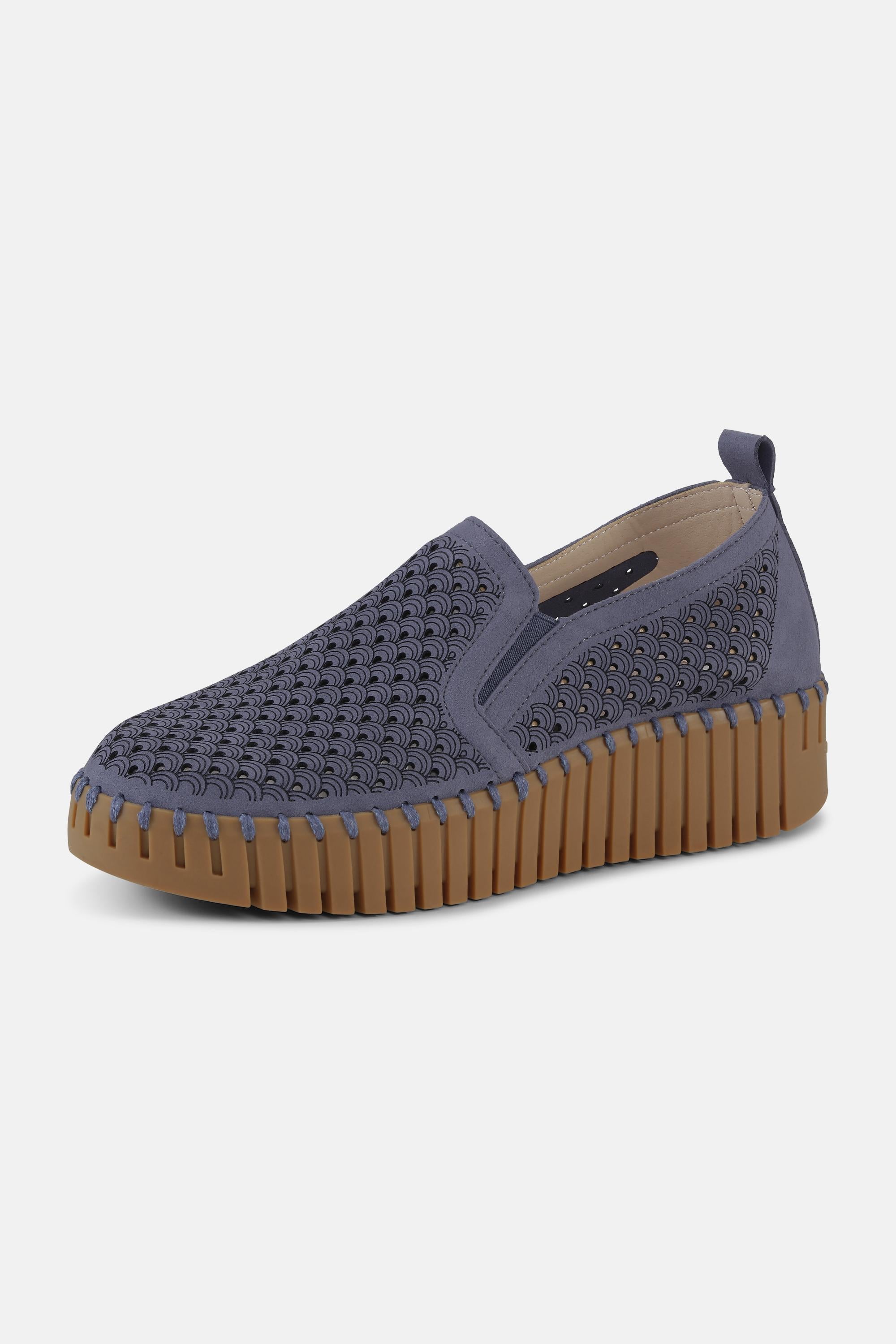 Tulip Slip-On - Ombre Blue Mocca