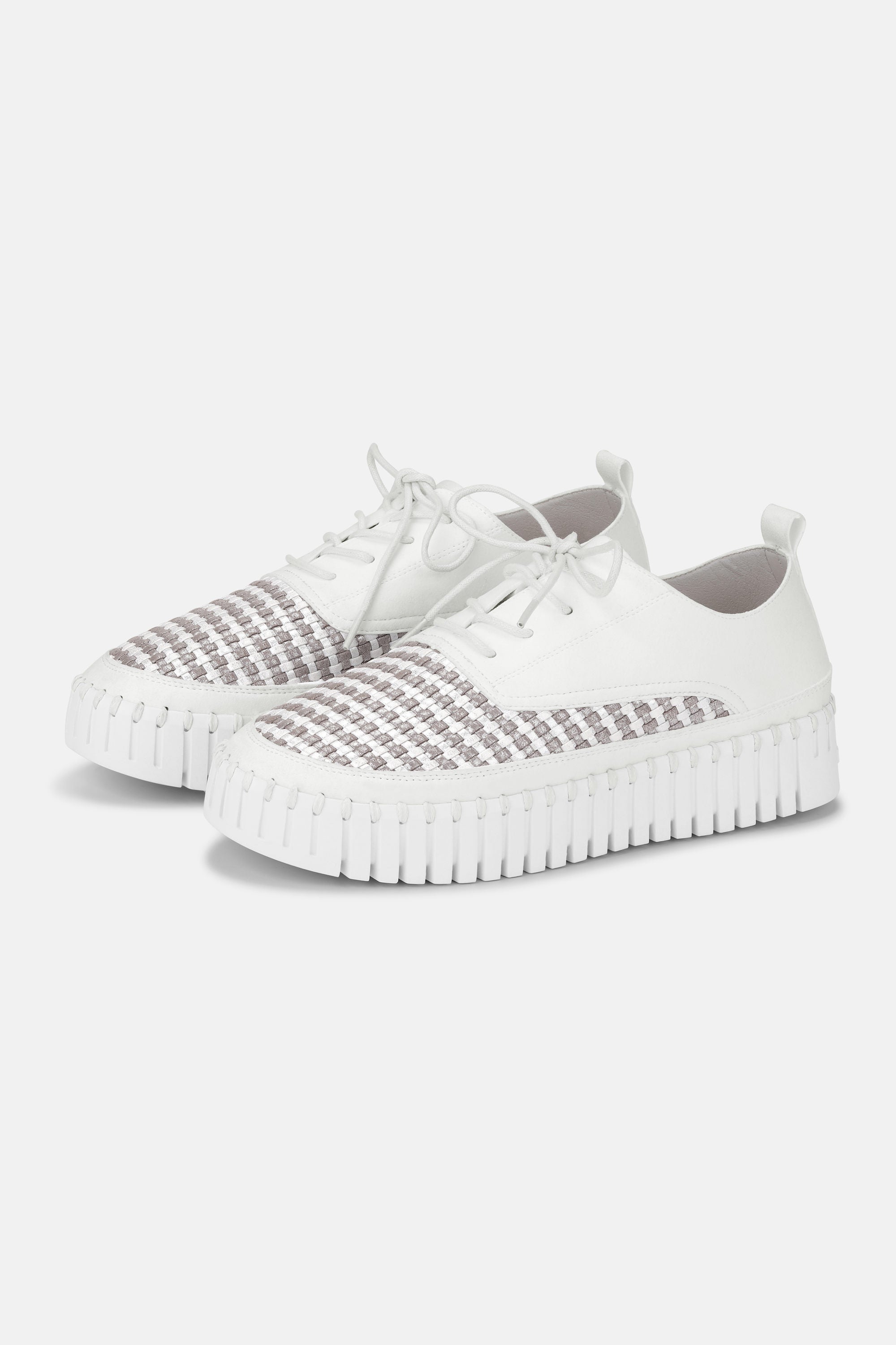 Tulip Zapatos con Cordones - White White