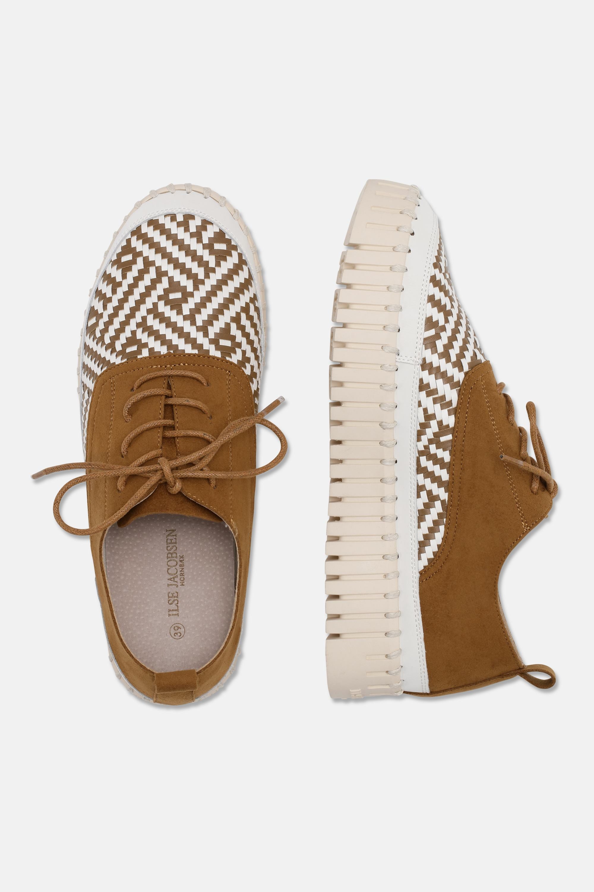 Tulip Zapatos con Cordones - Cashew