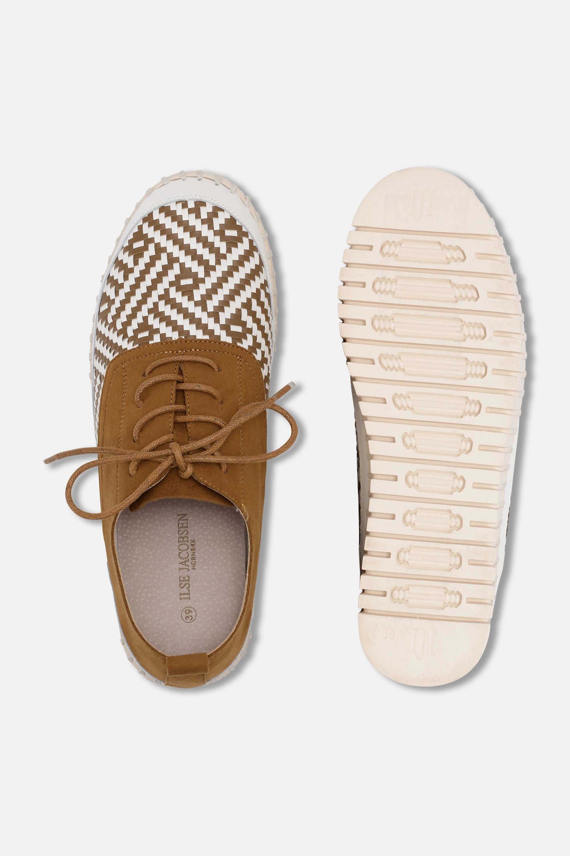 Tulip Zapatos con Cordones - Cashew