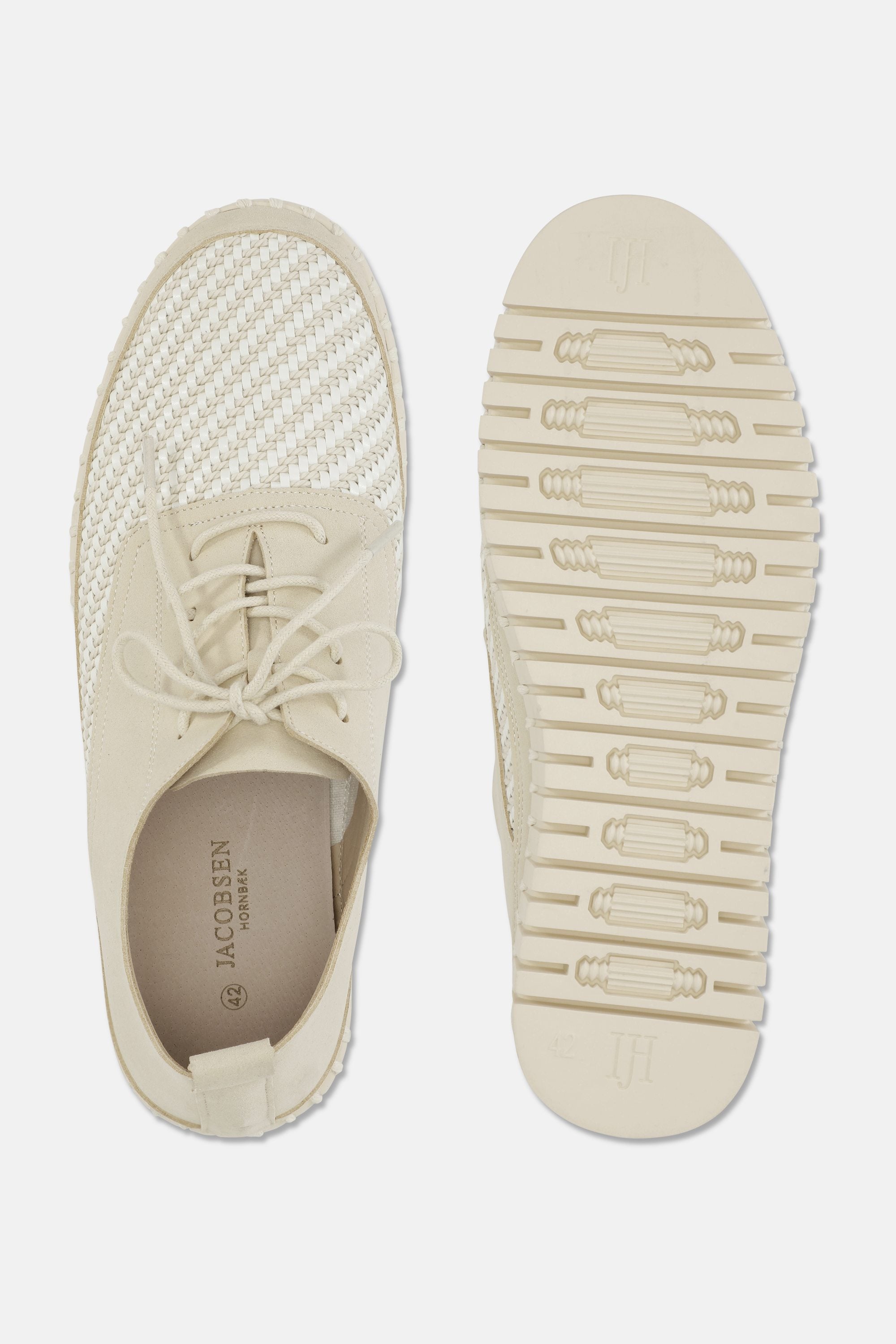Zapatos con Cordones para Hombre - Kit Pearled Ivory