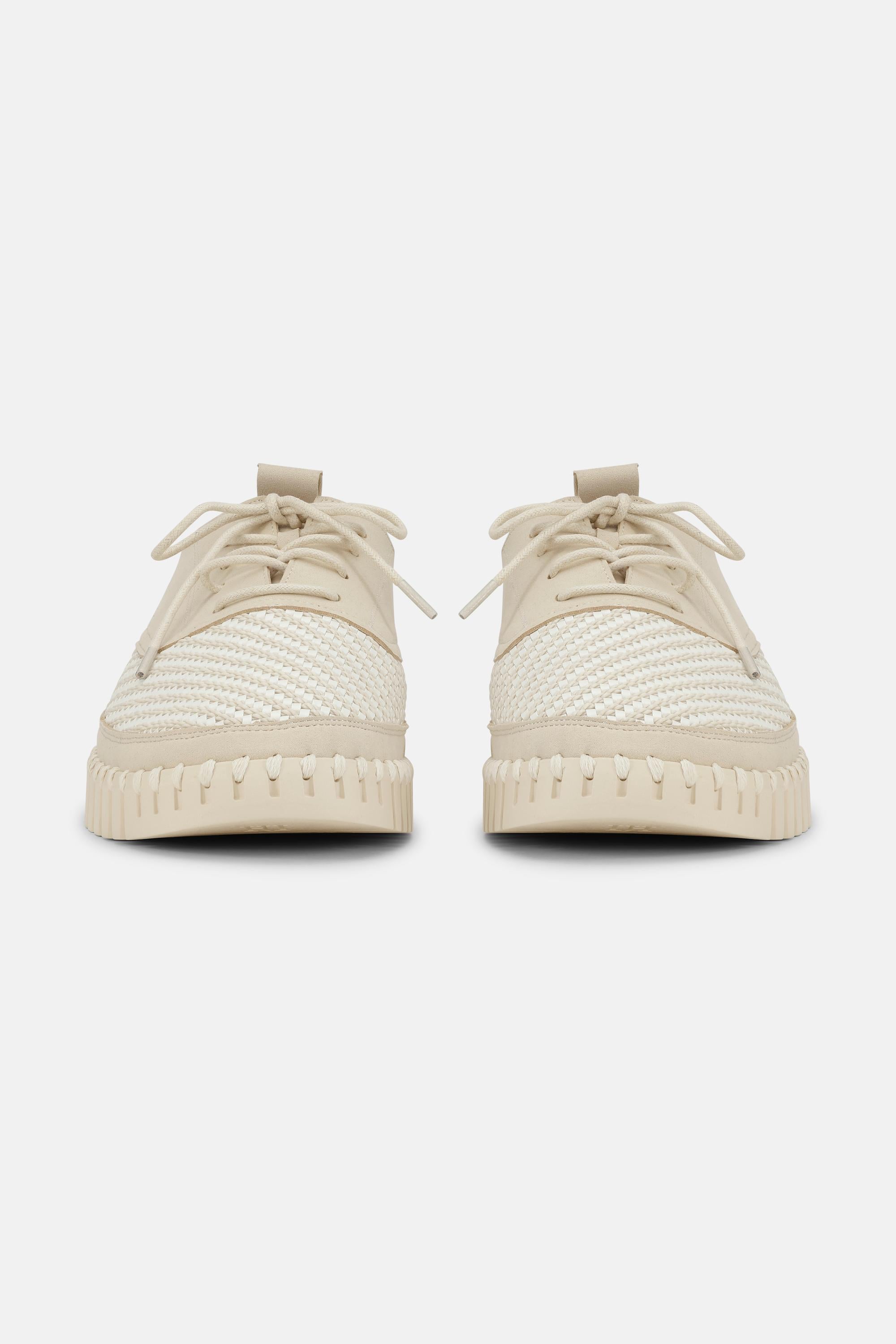 Zapatos con Cordones para Hombre - Kit Pearled Ivory