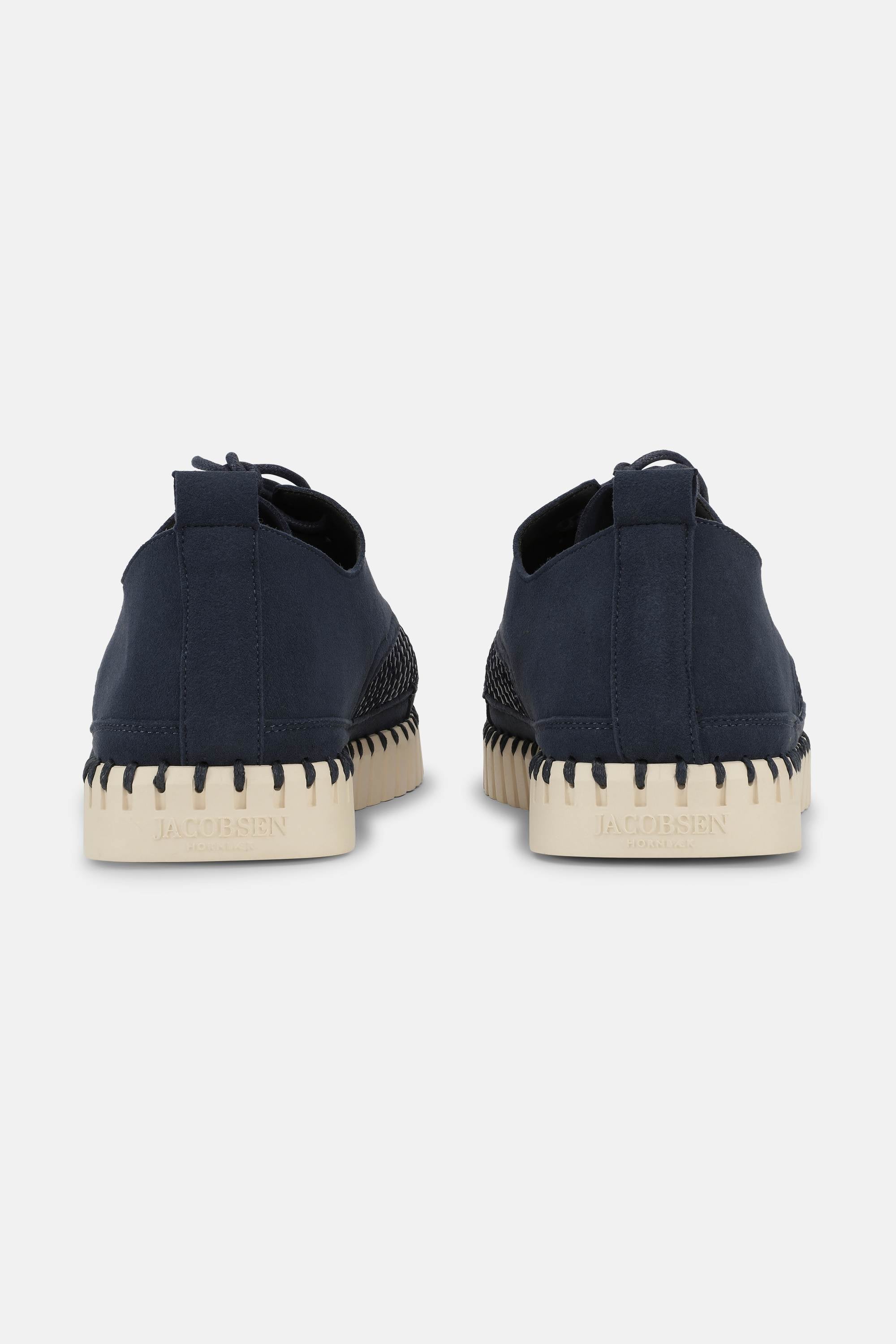 Zapatos con Cordones para Hombre - Dark Indigo Pearled Ivory