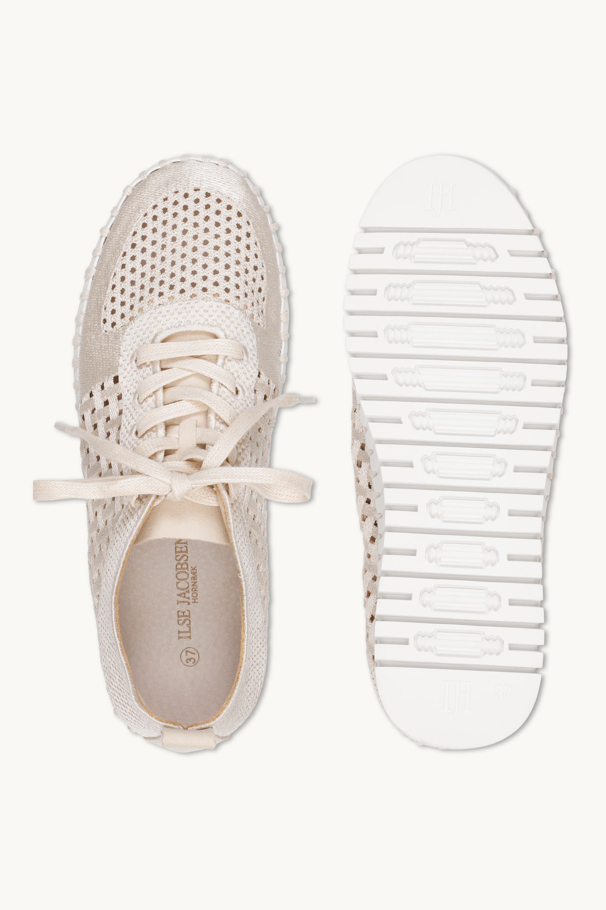 Tulip Flats With Laces - Kit White