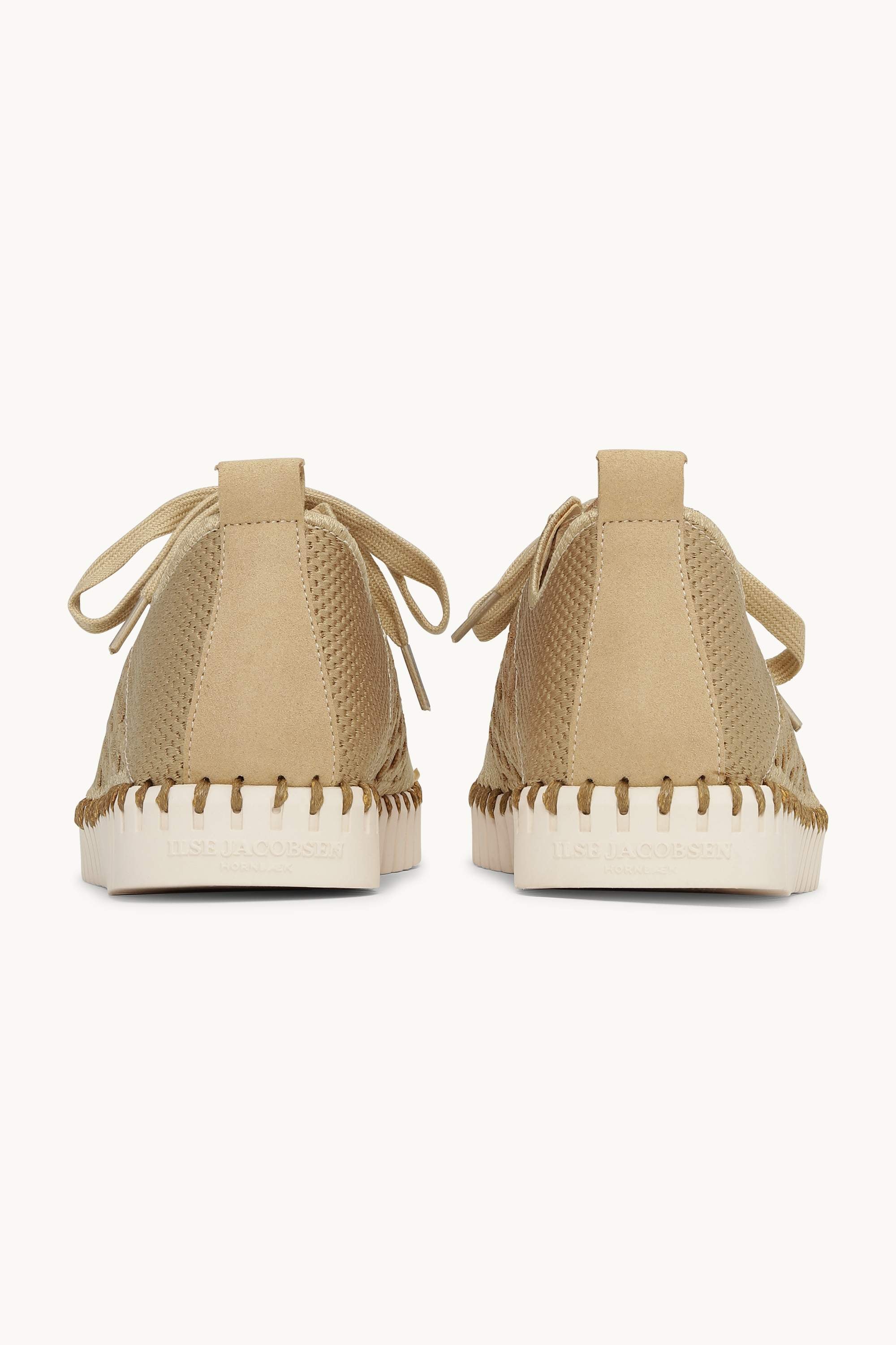 Tulip Embroidery - Cashew Pearled Ivory