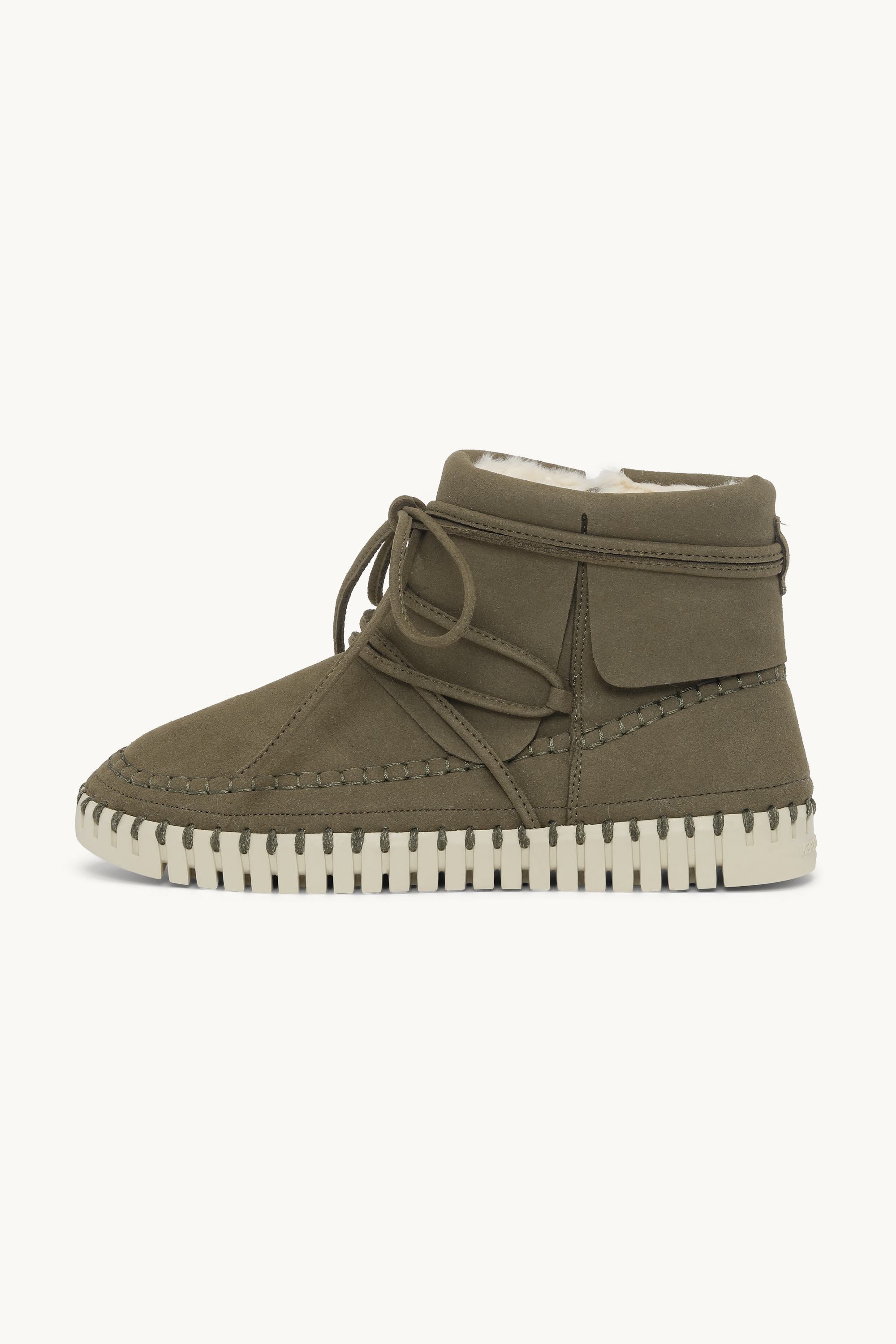 Ankle Boots - Deep Olive