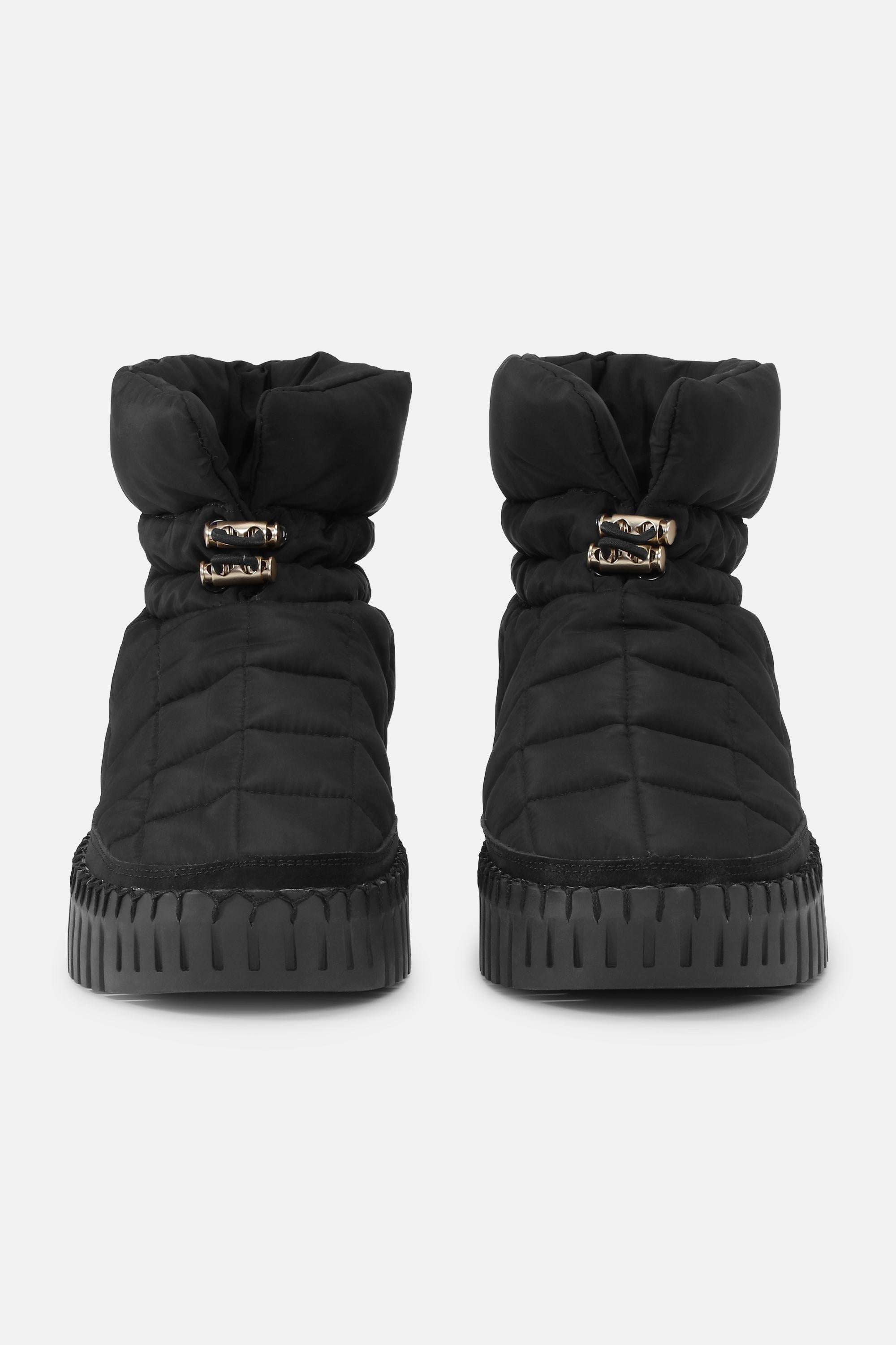 Tulip Padded Winter Boot - Black Black
