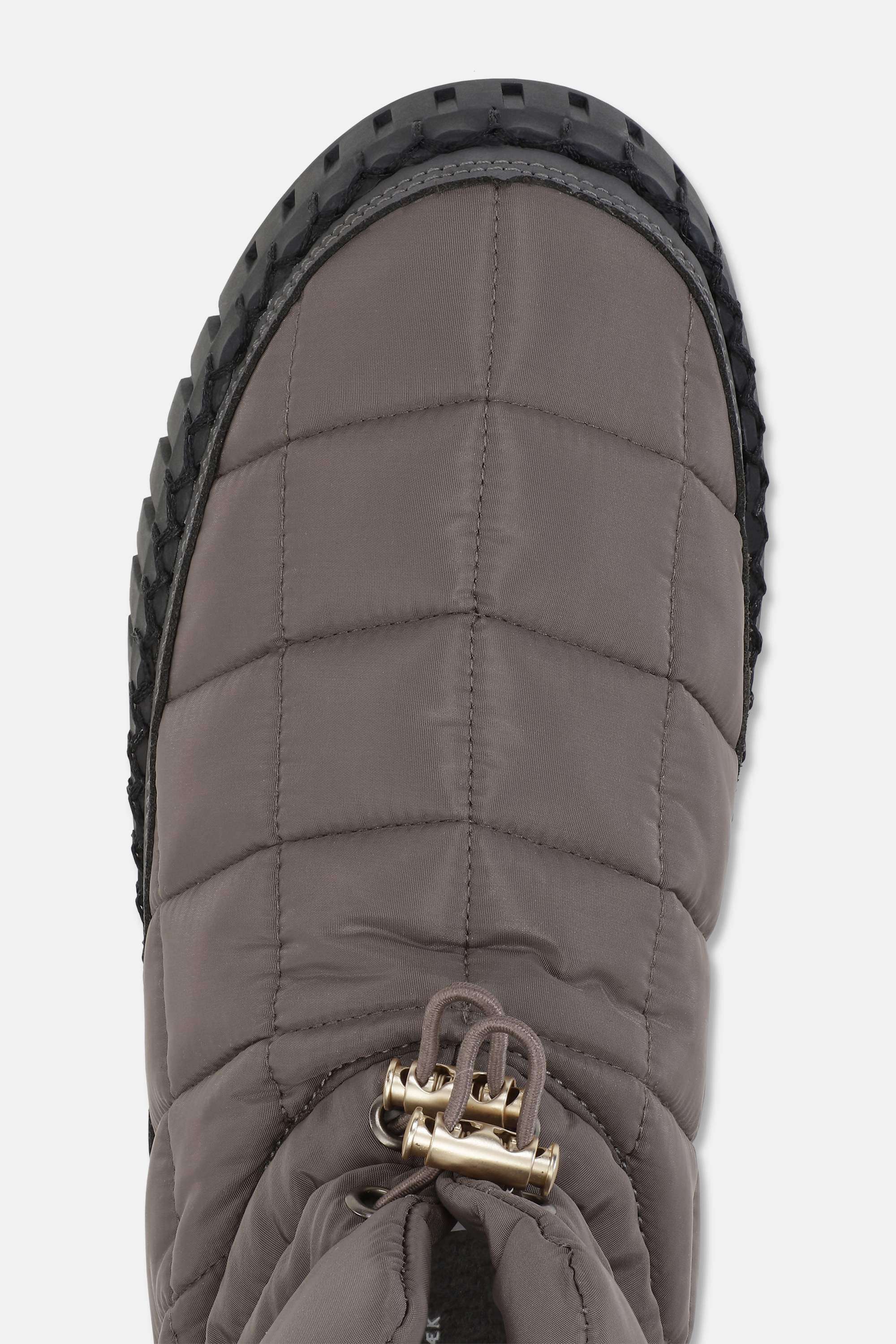 Tulip Padded Winter Boot - Grey Black